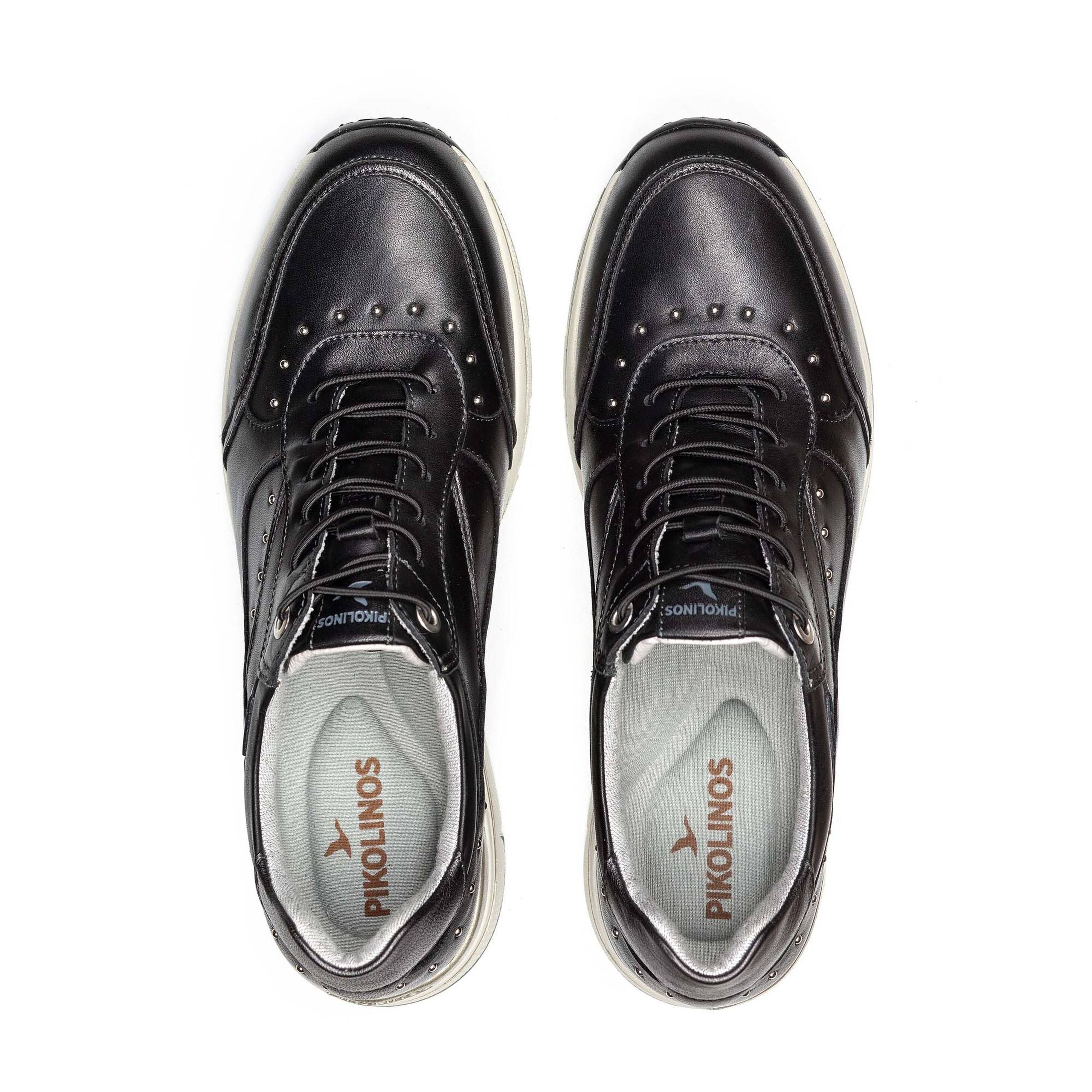 'Girona' women's lace-up sneaker - Black