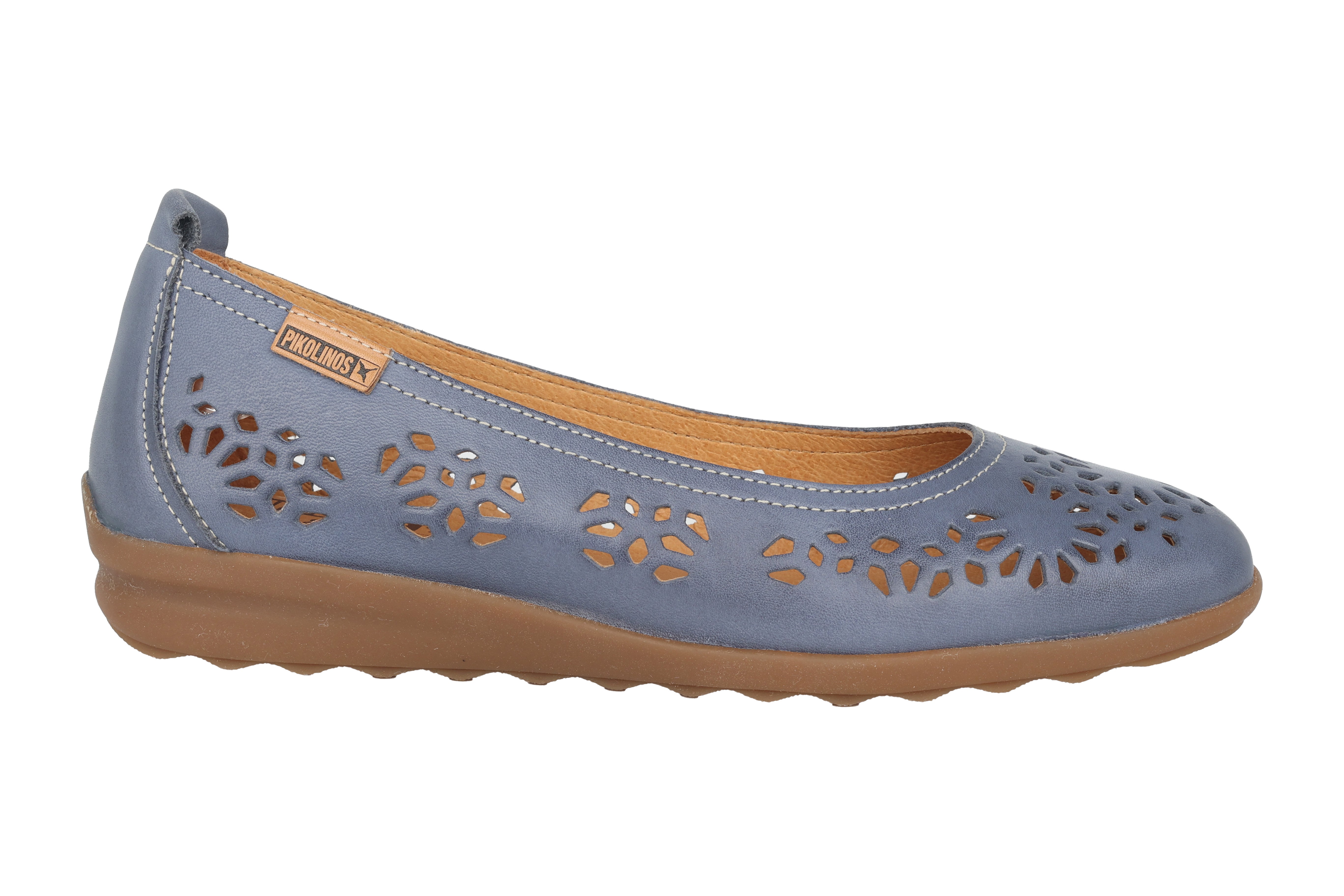 'Alcoi' women's ballerina blue - Main Image