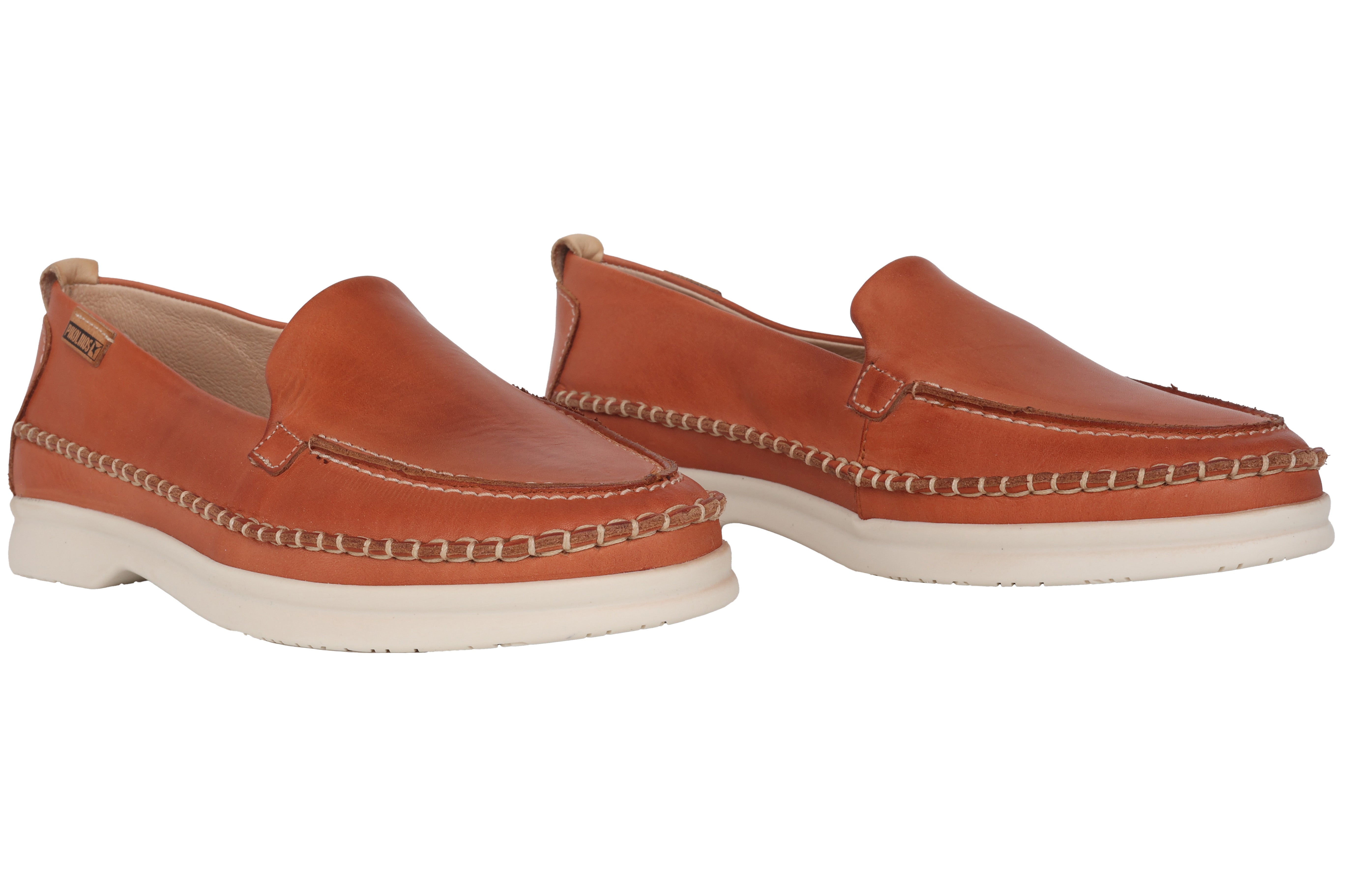 'Gandia' women's loafer - Nectar orange