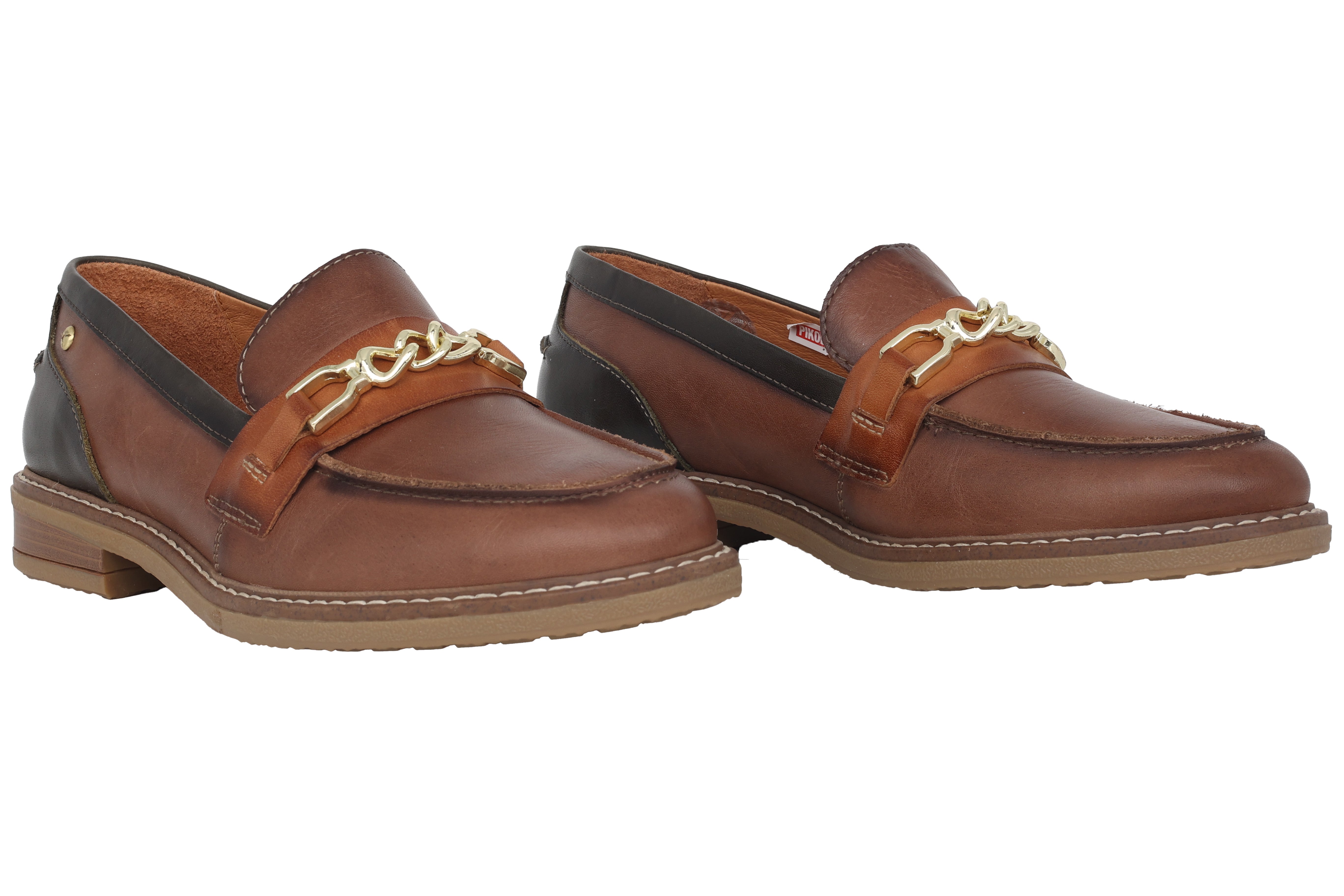 'Aldaya' women's loafer - Brown mix