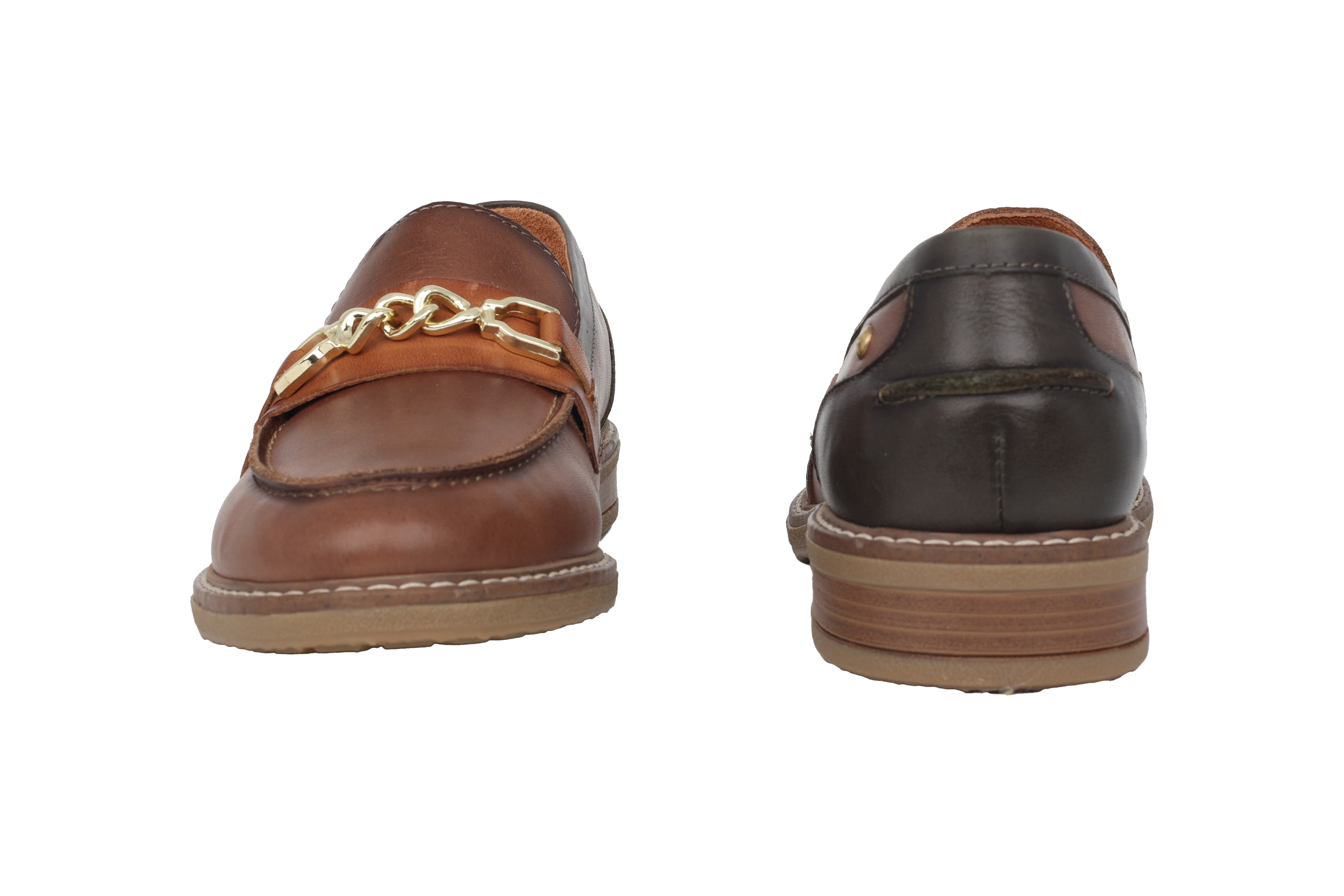 'Aldaya' women's loafer - Brown mix