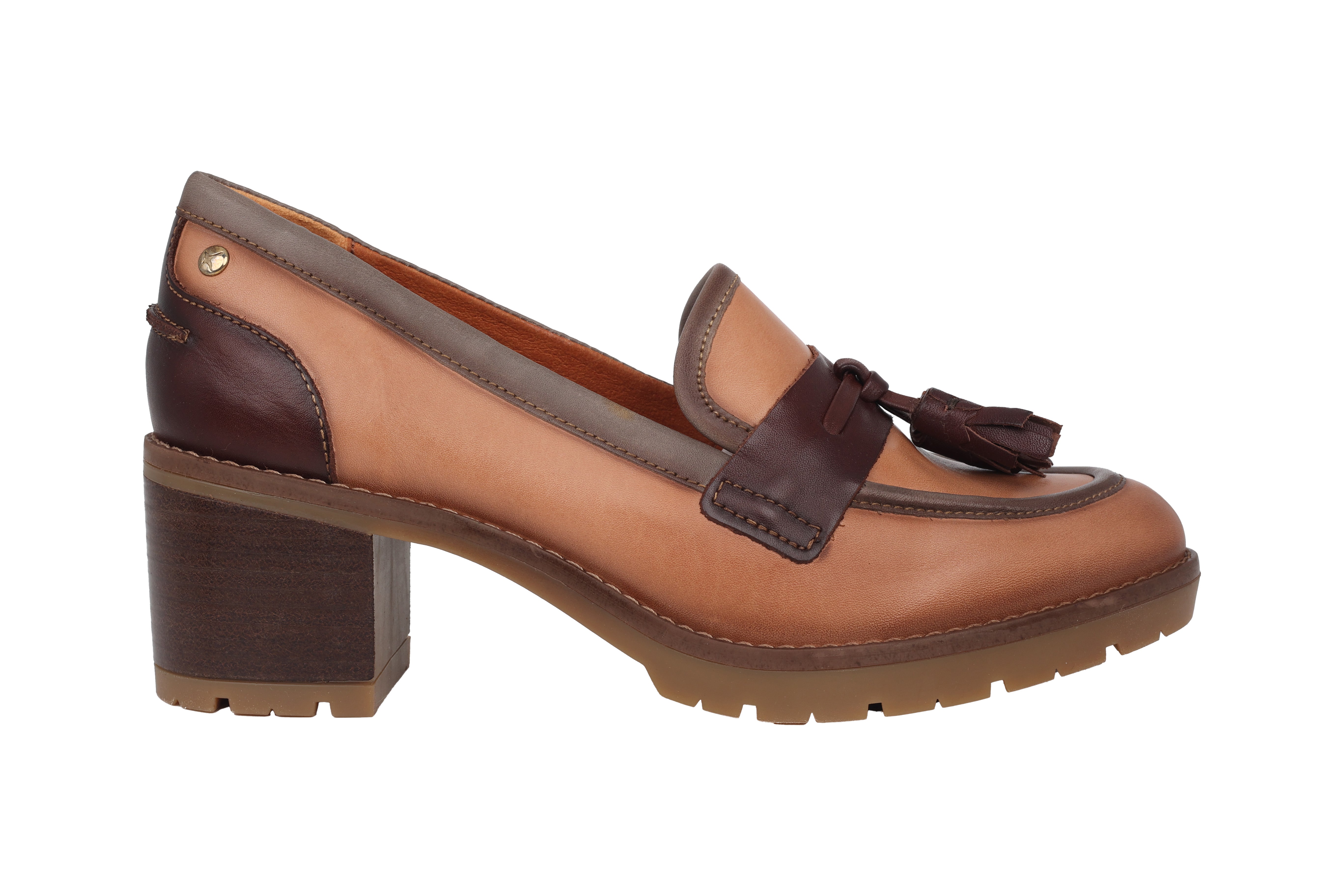 'Llanes' women's pump - Brown