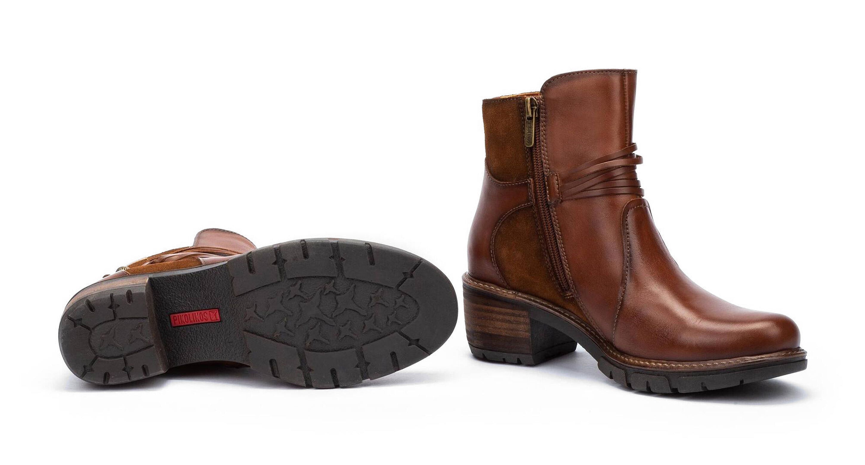 Damenstiefelette „San Sebastia“ – Rot
