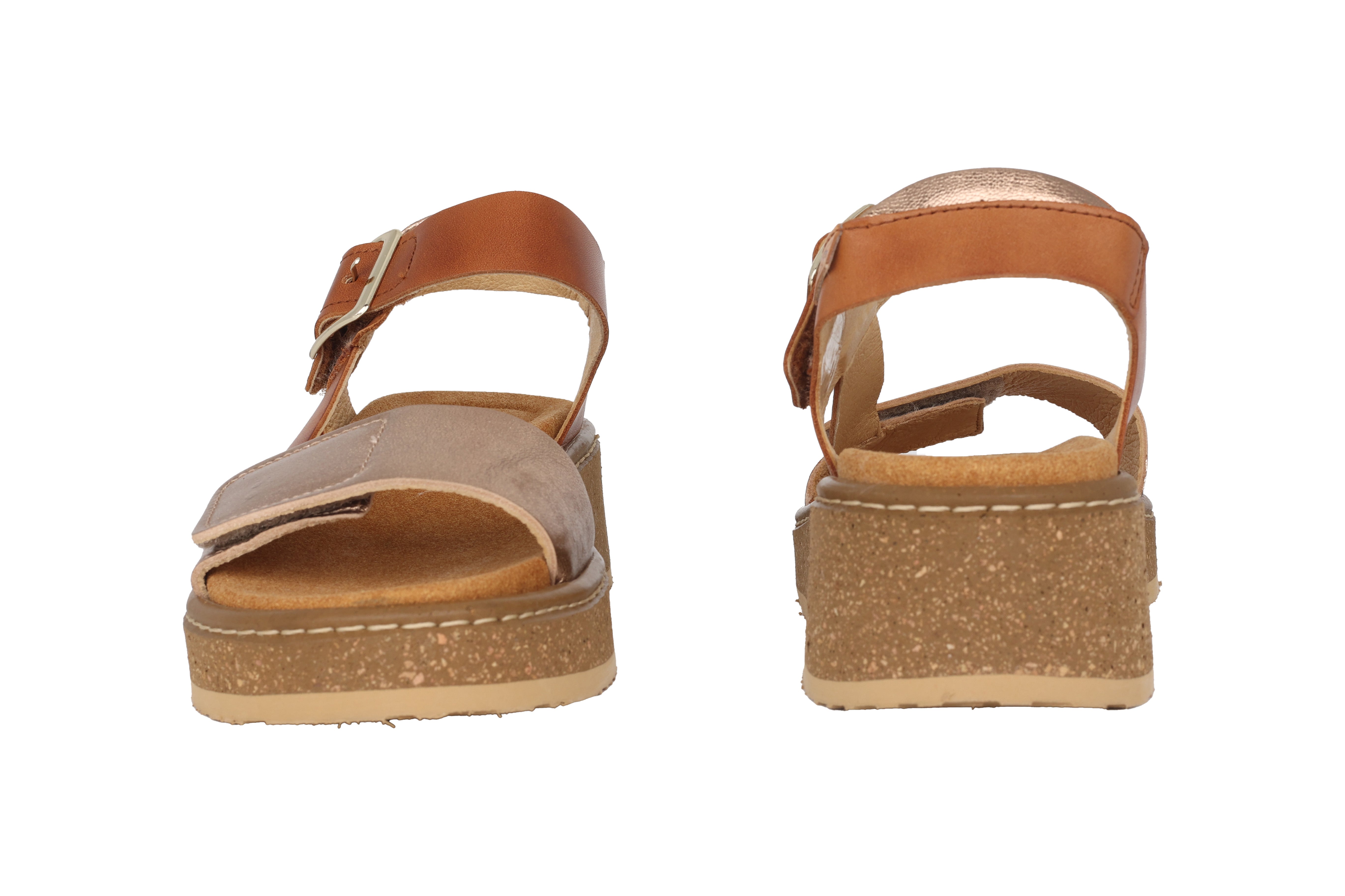 'Alzira' women's sandal - brown