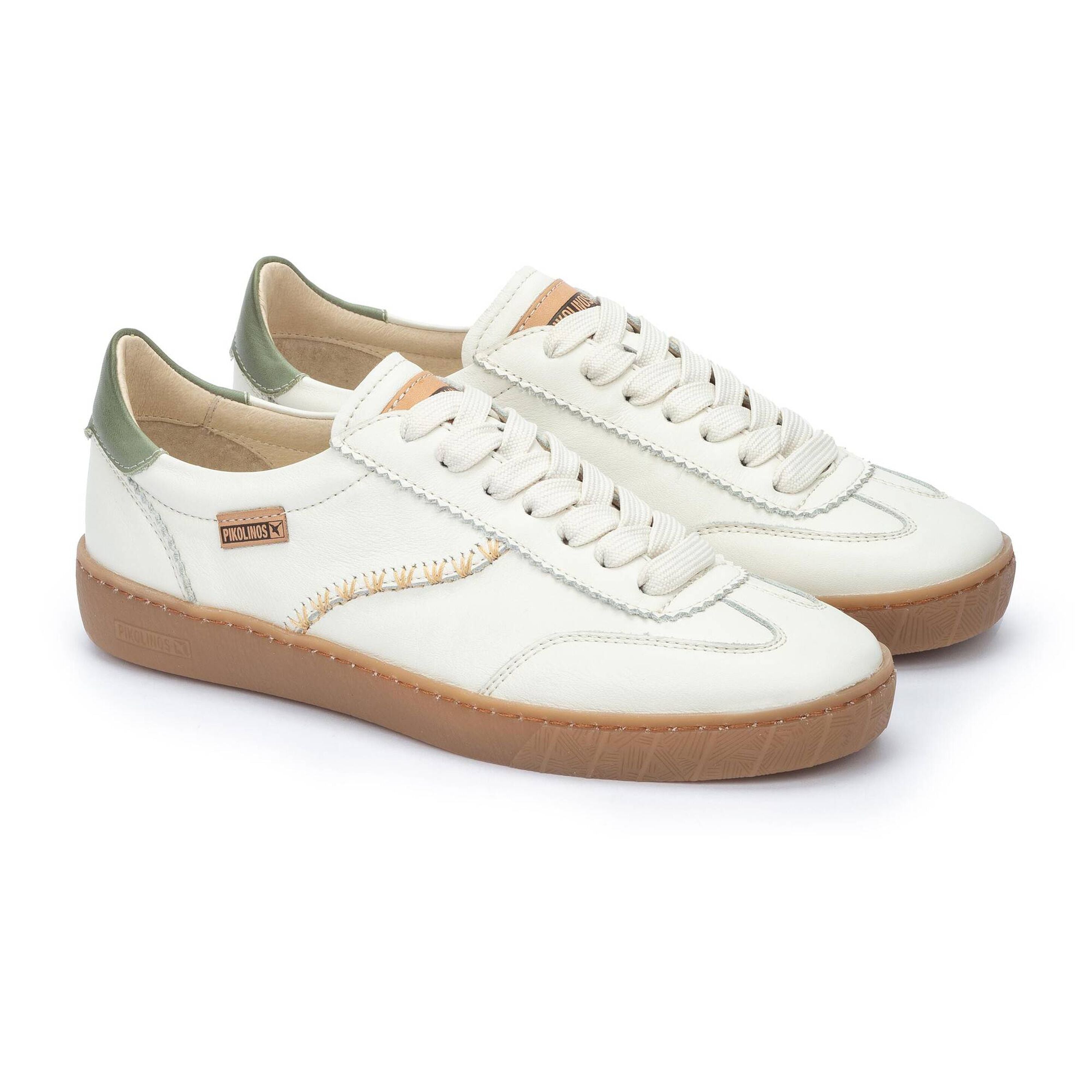 'Lanzarote' women's lace-up shoes - Off White