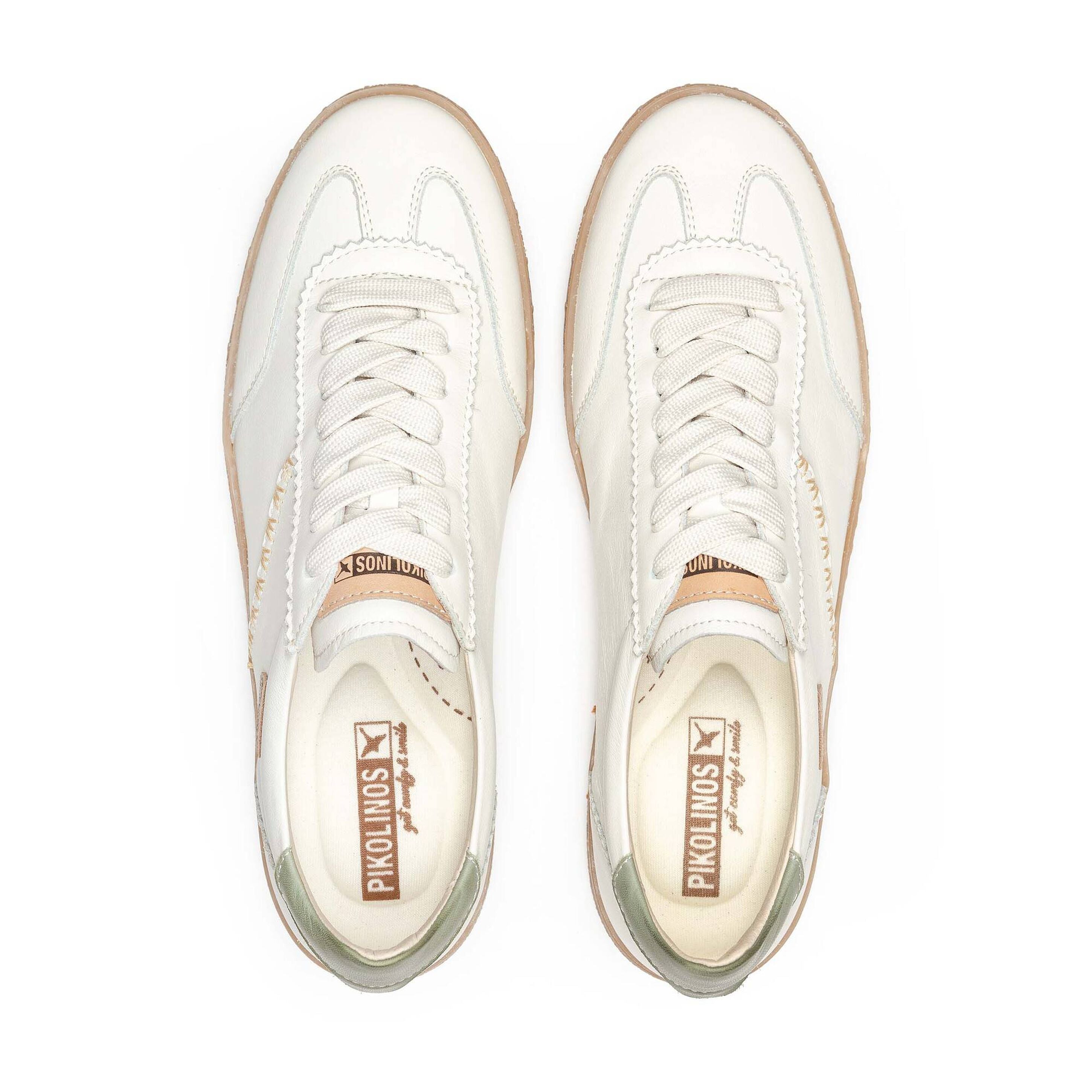 'Lanzarote' women's lace-up shoes - Off White