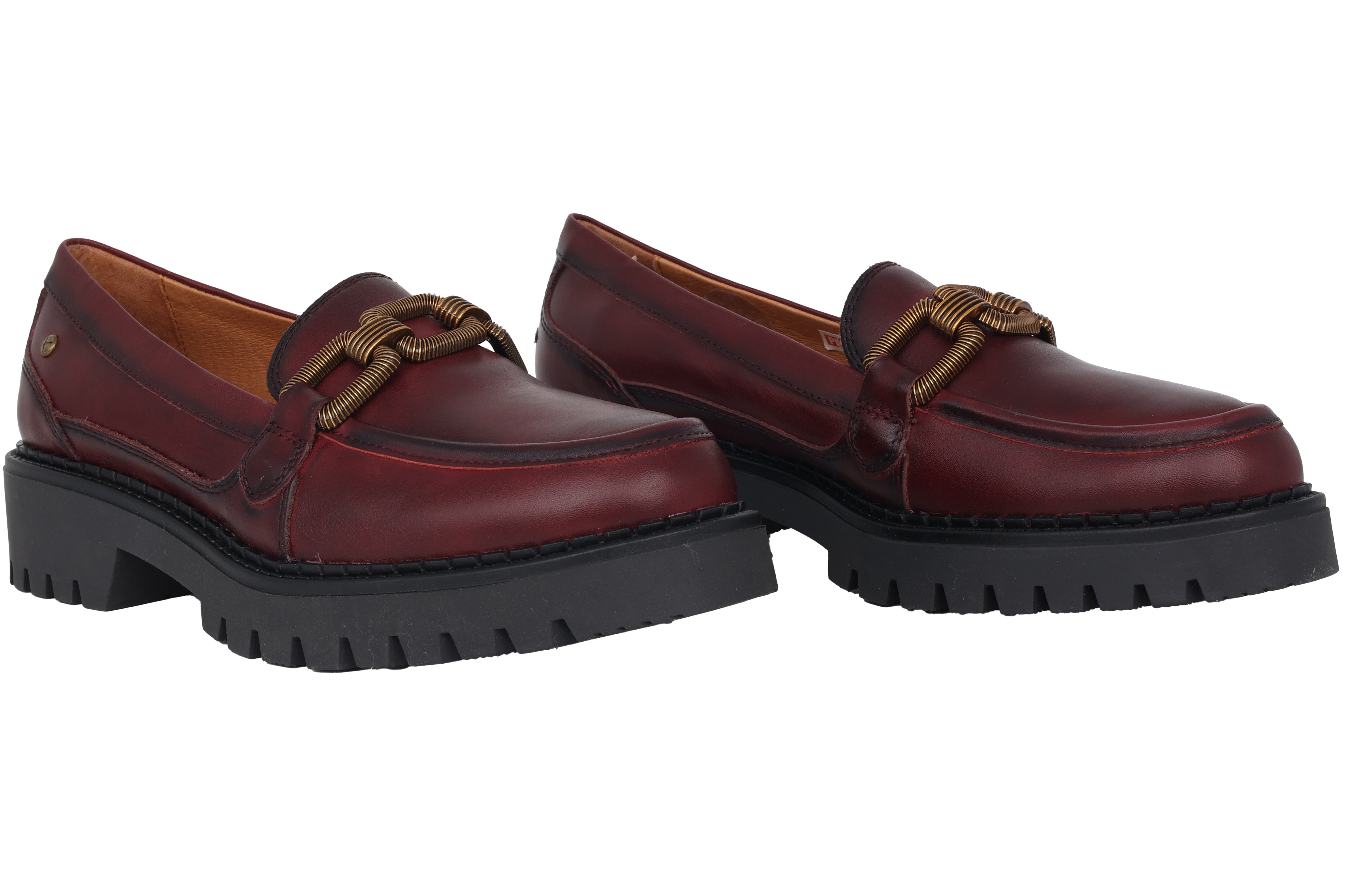 'Aviles' women's loafer pump - Red