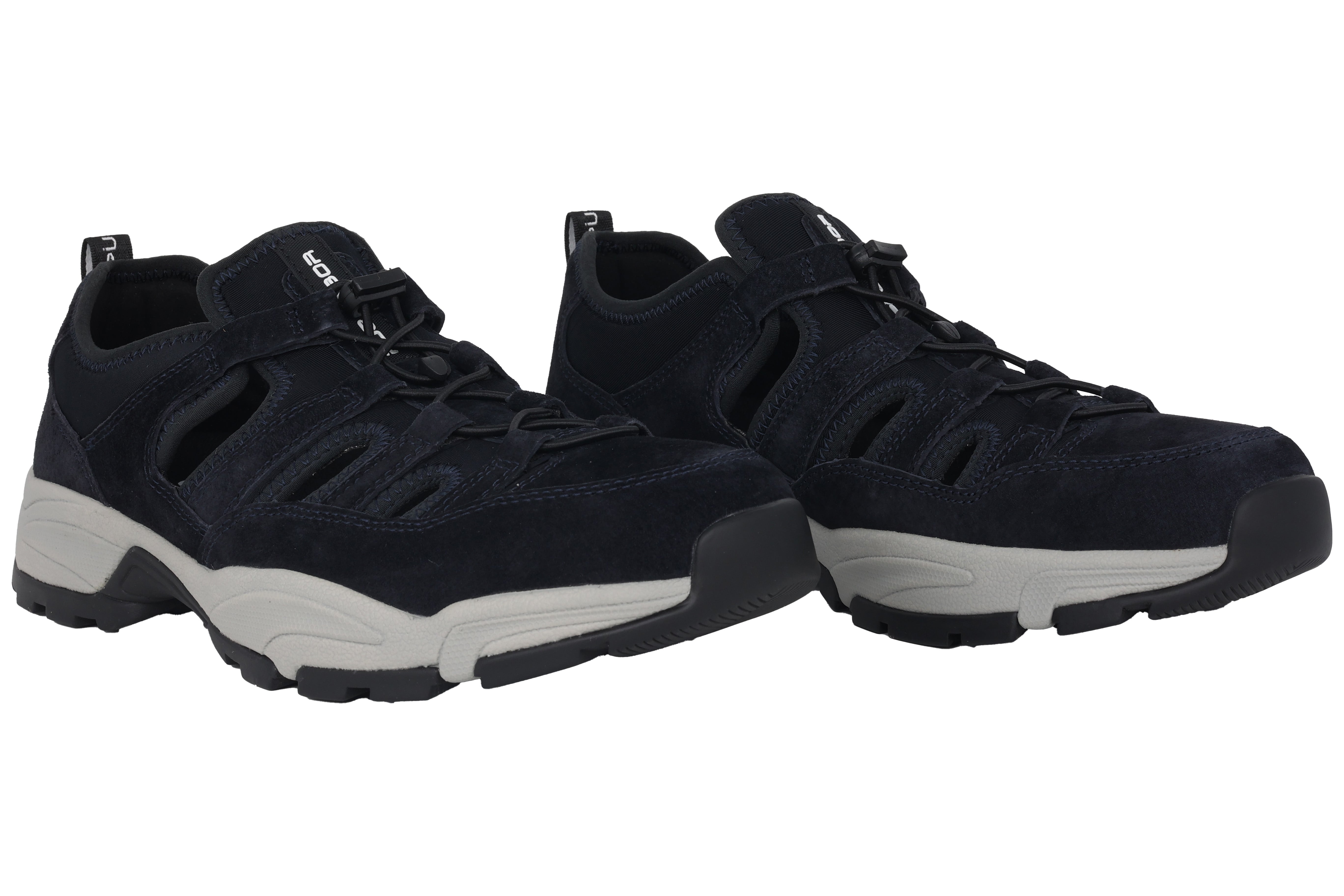 '0138.13.03' men's semi closed sandal - Blue