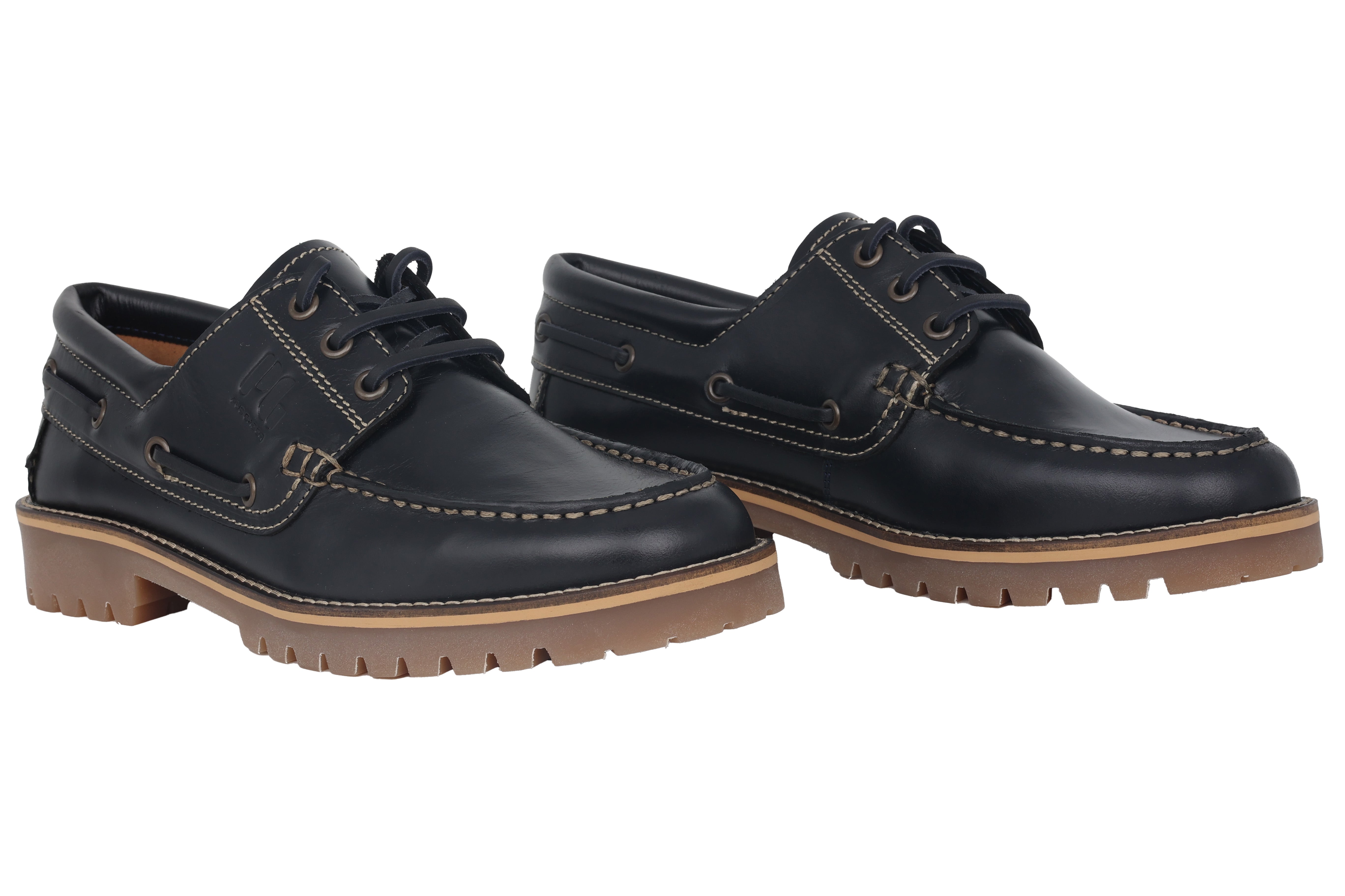 '1121.10.05' men's boat shoe - blue