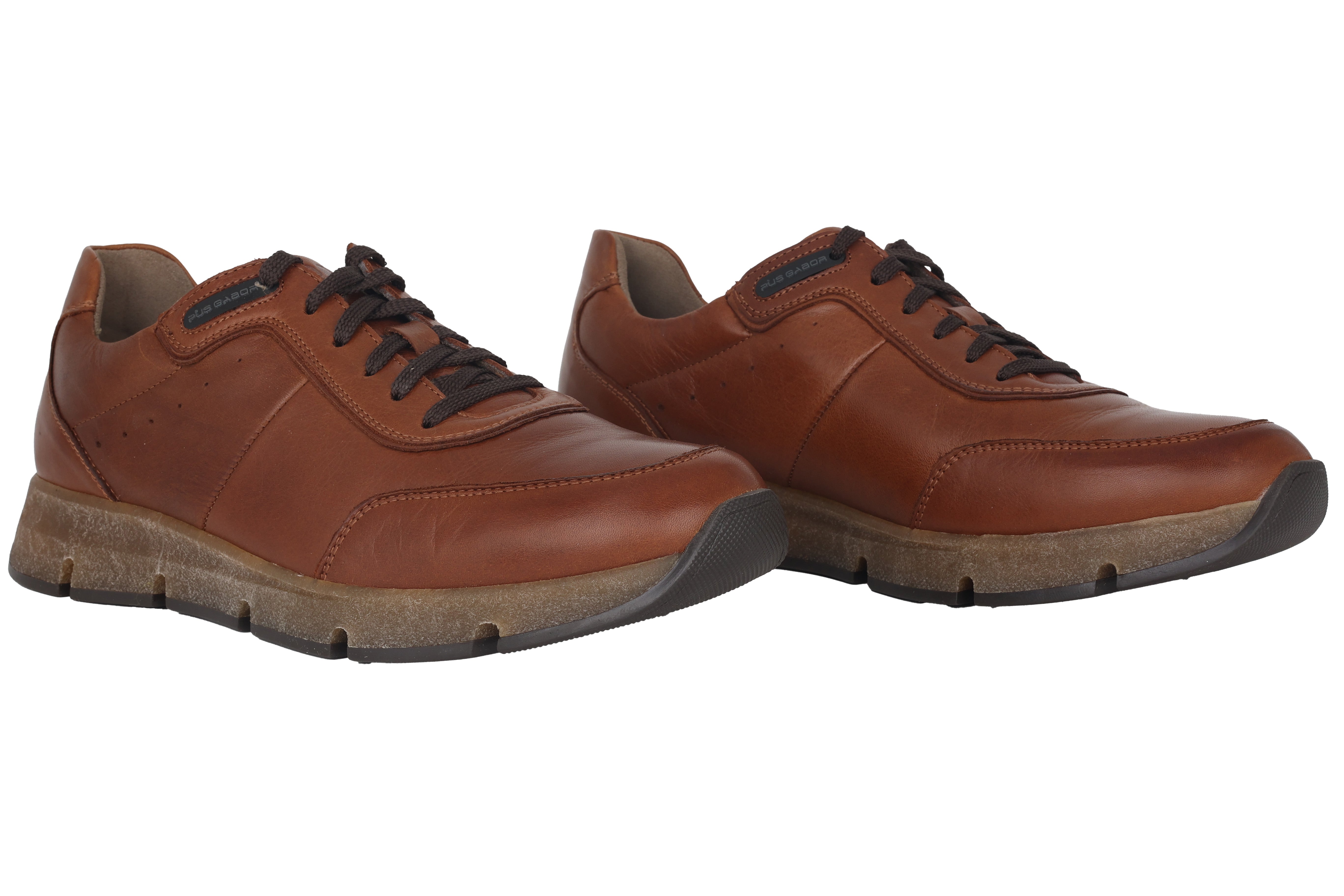 '1022.11.10' men's lace-up shoes - brown