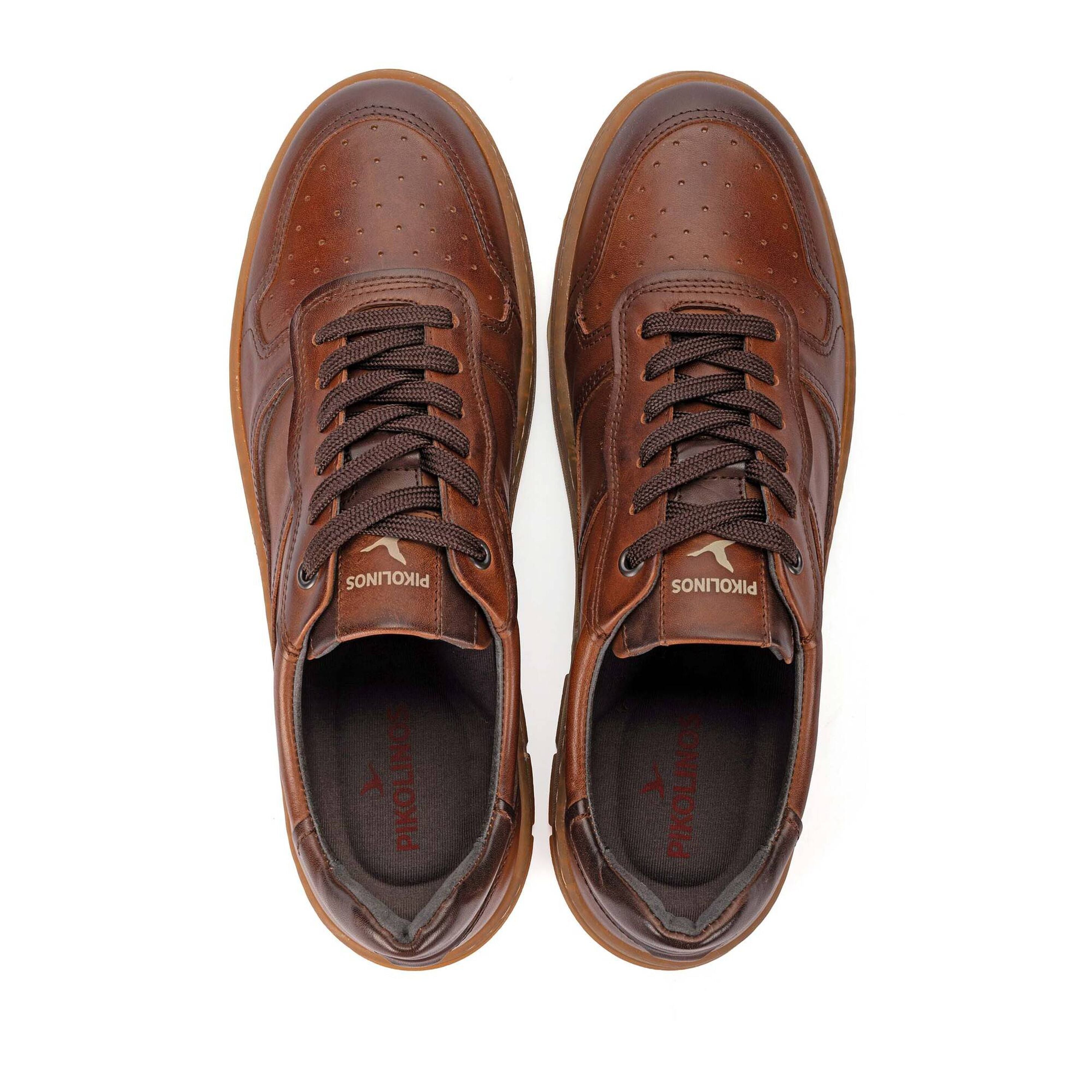 Herren-Ledersneaker 'Salinas' - braun