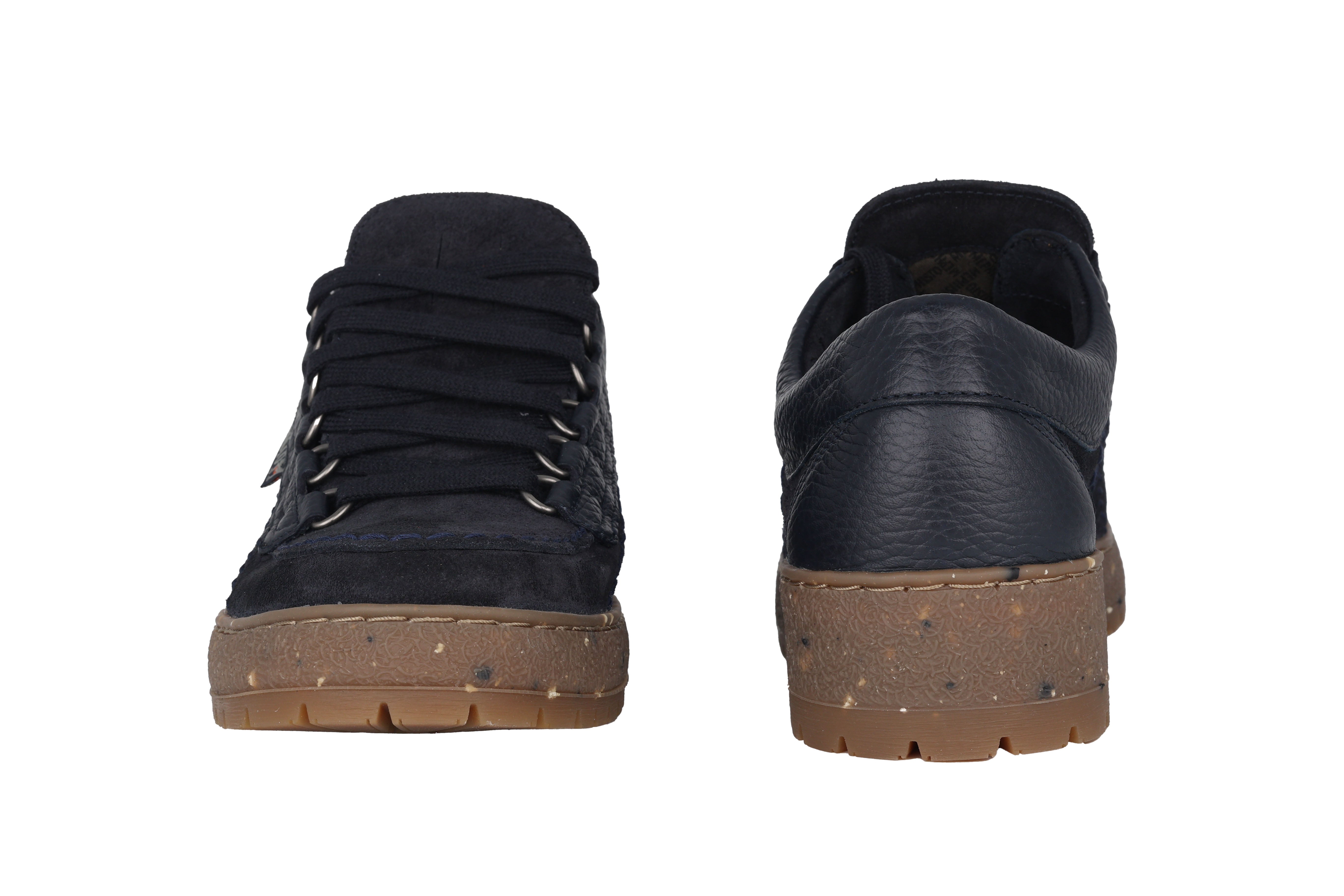 'Rainbow' heren veterschoen - Blauw