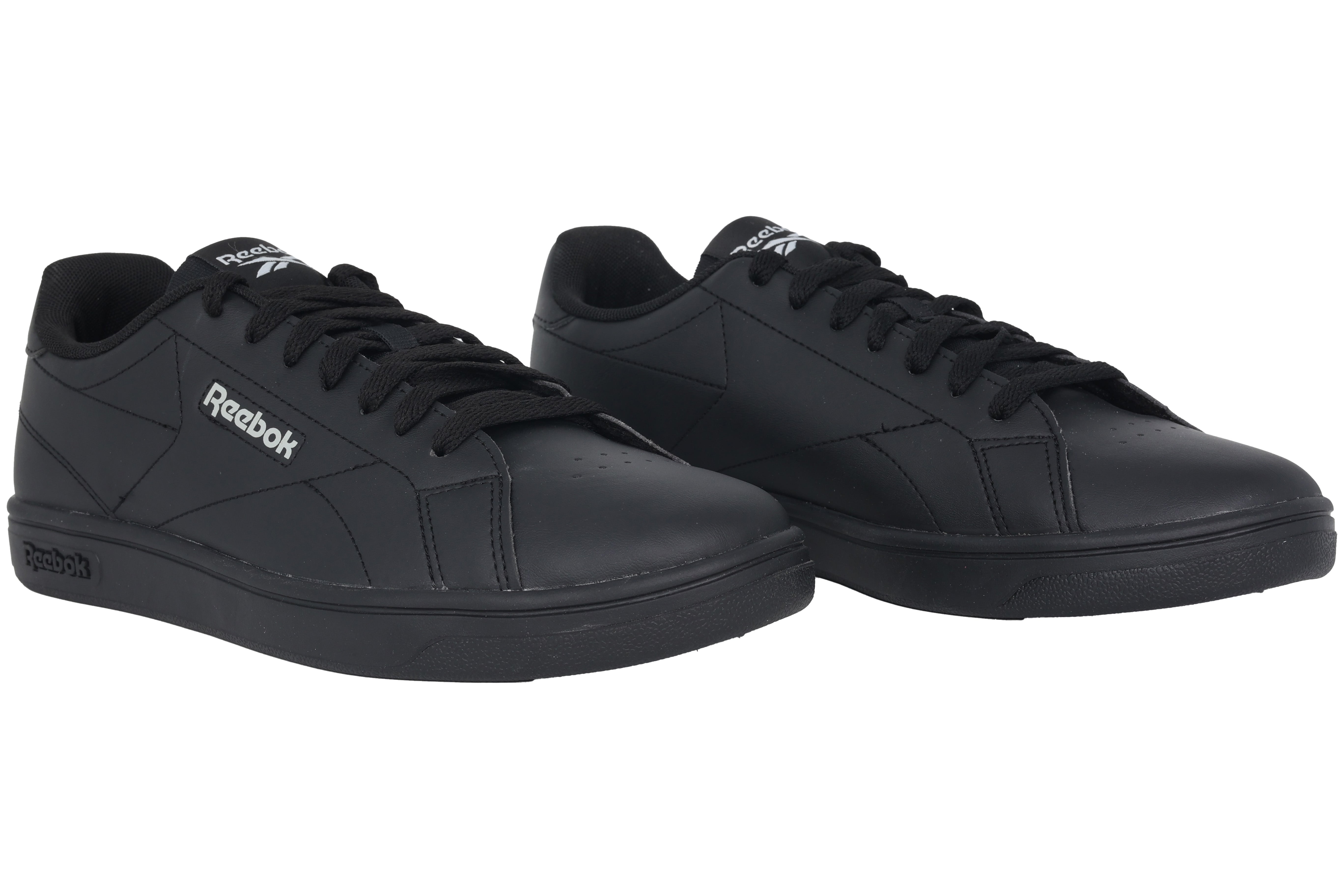 Zapatilla de hombre 'Court Clean' - Negro