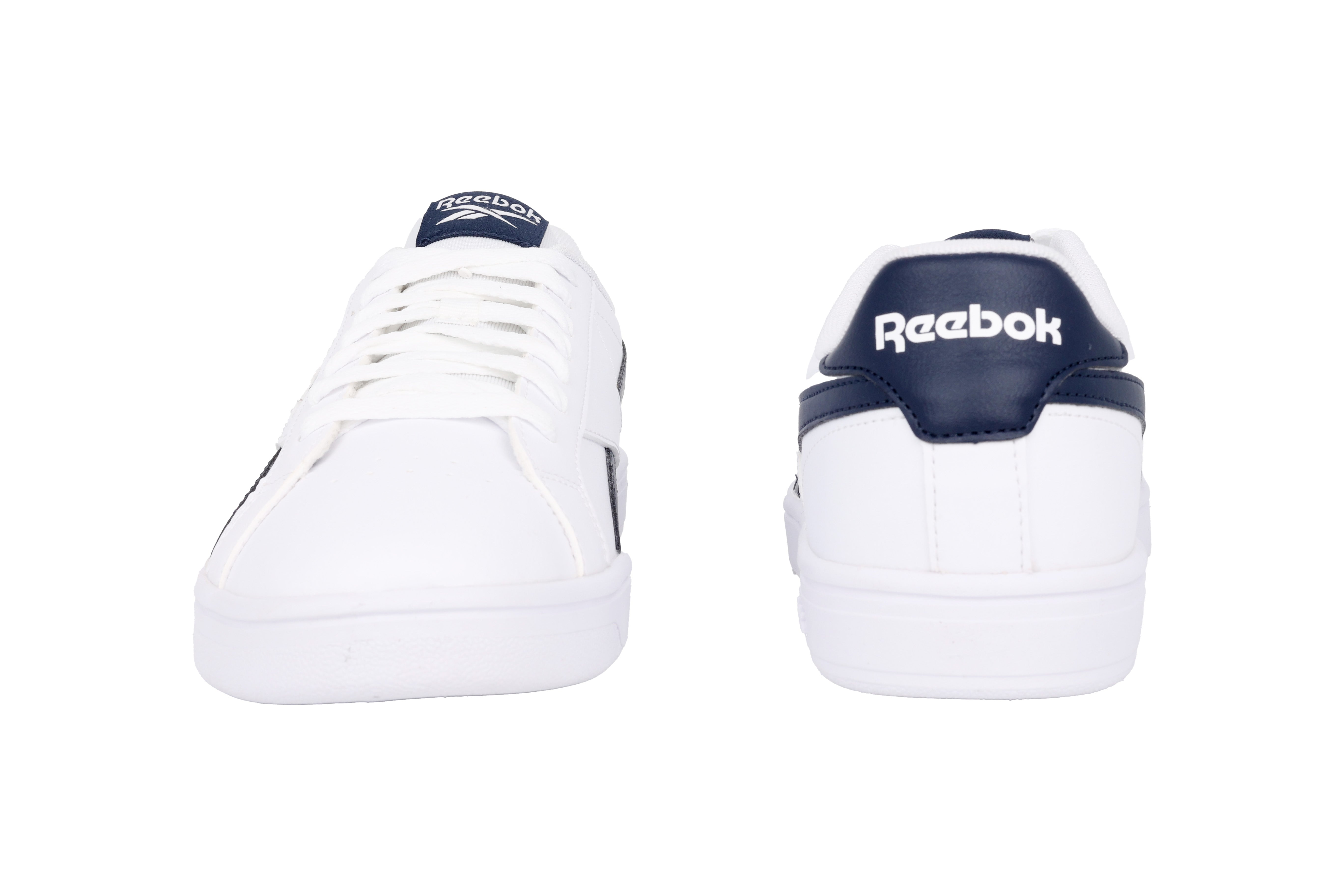'Court Retro' men's lace-up sneaker - White
