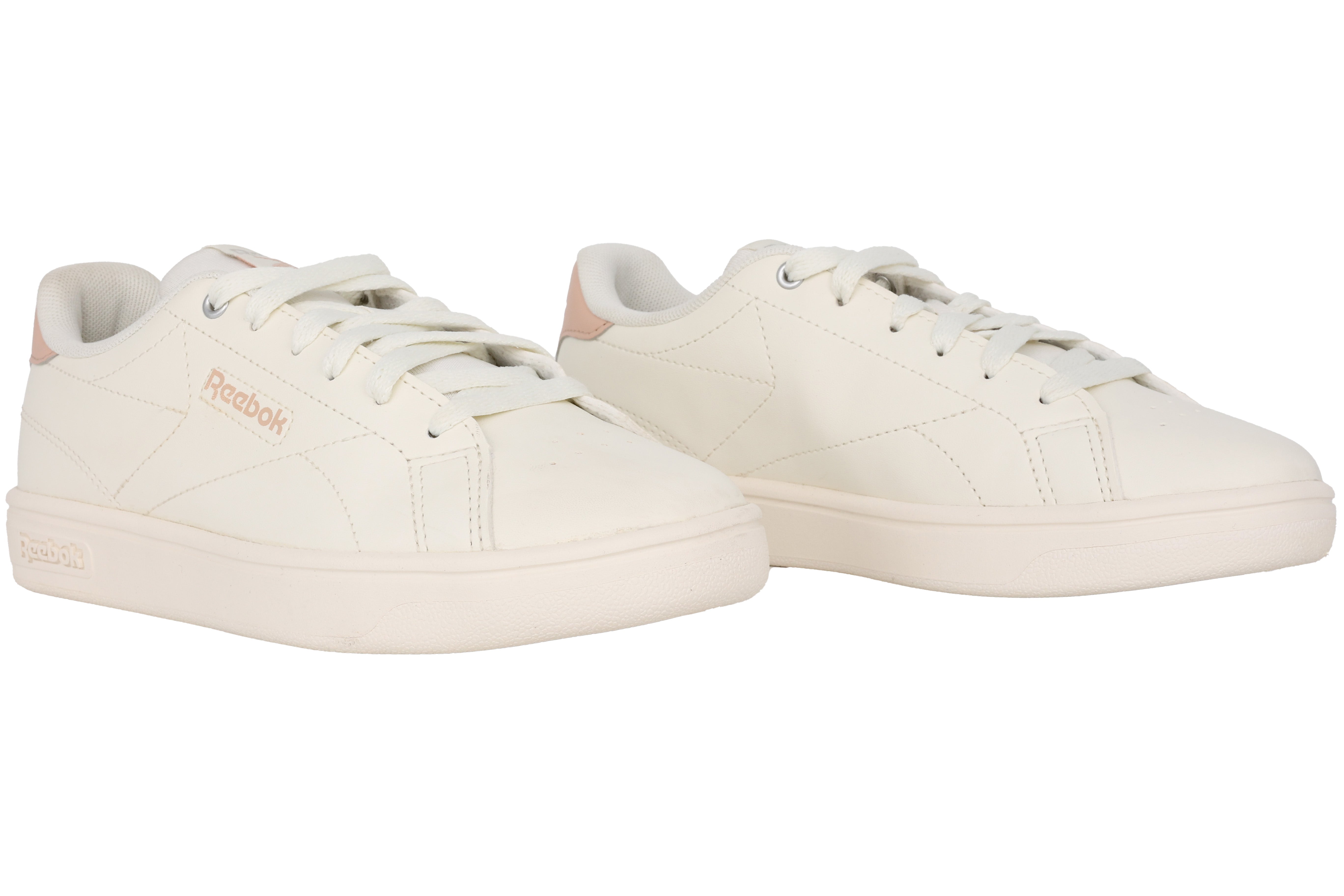 Sneaker femme 'Court Clean' - Blanc cassé