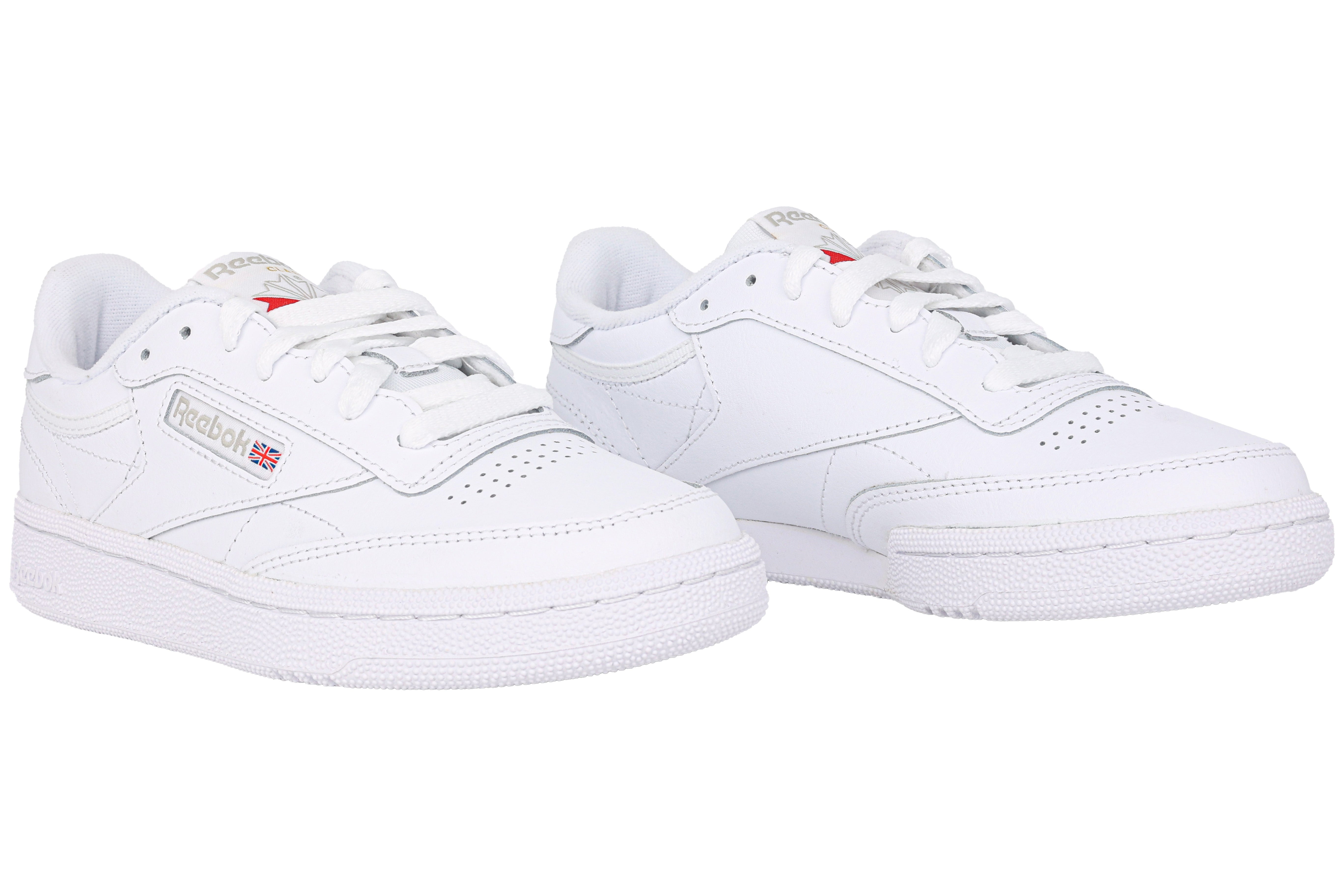 'Club C 85' women's lace-up sneaker - White