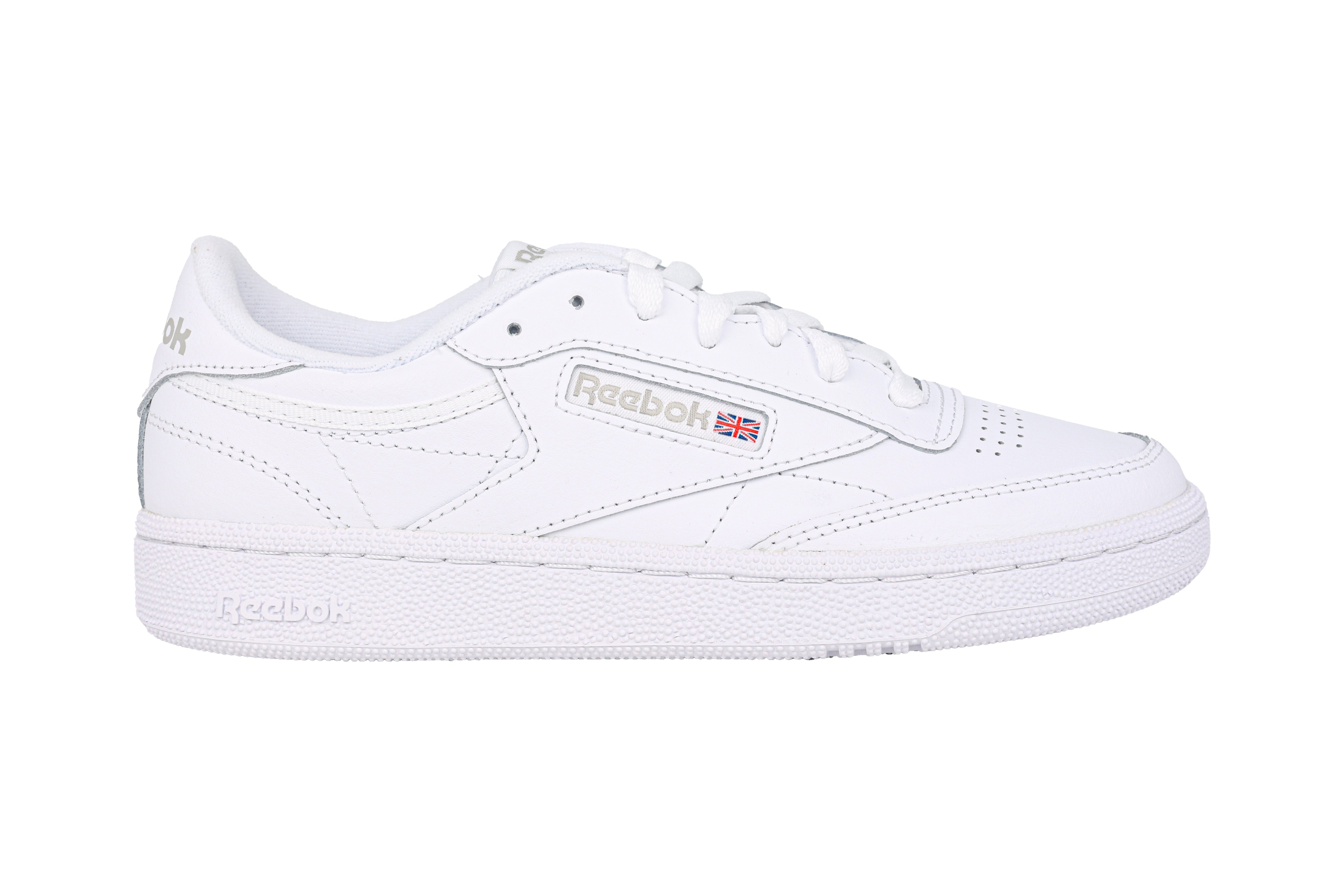 'Club C 85' women's lace-up sneaker - White