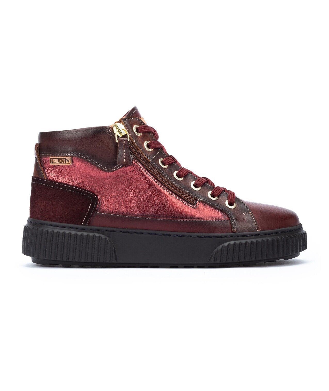 'Riells' women's sneaker boot - red - Chaplinshoes'Riells' women's sneaker boot - redPikolinos