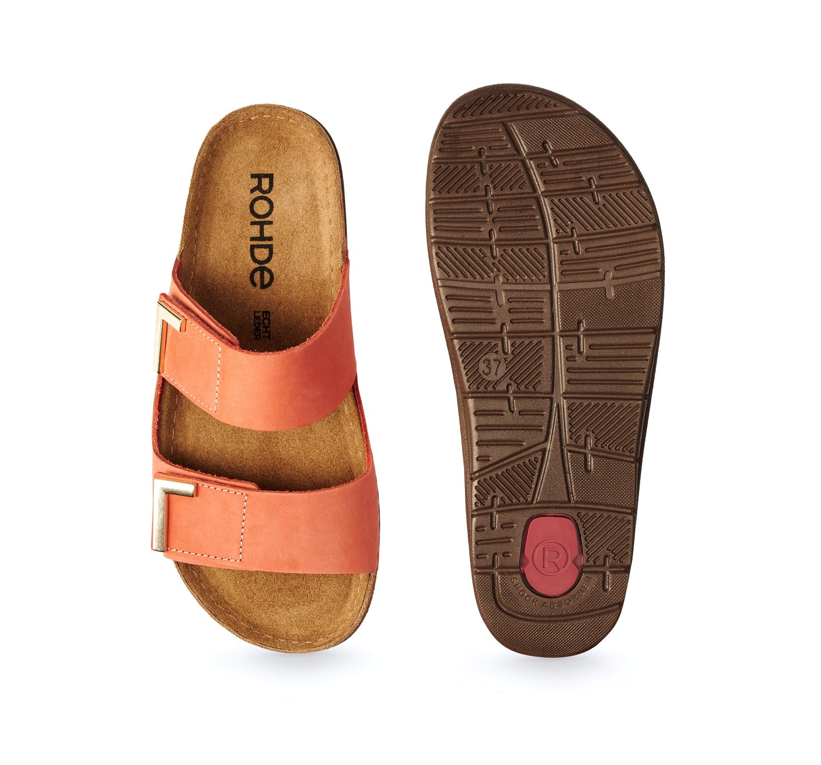 'Rodigo' women's sandal - Orange - Chaplinshoes'Rodigo' women's sandal - OrangeRohde