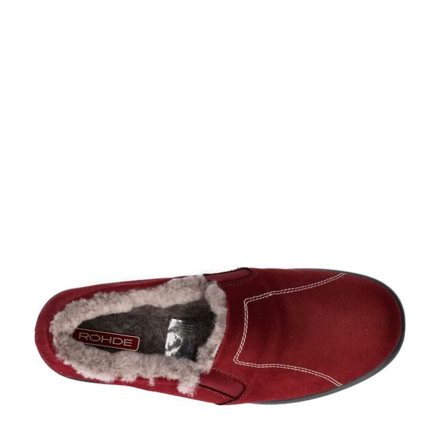 'Farun' women's homeslipper - red