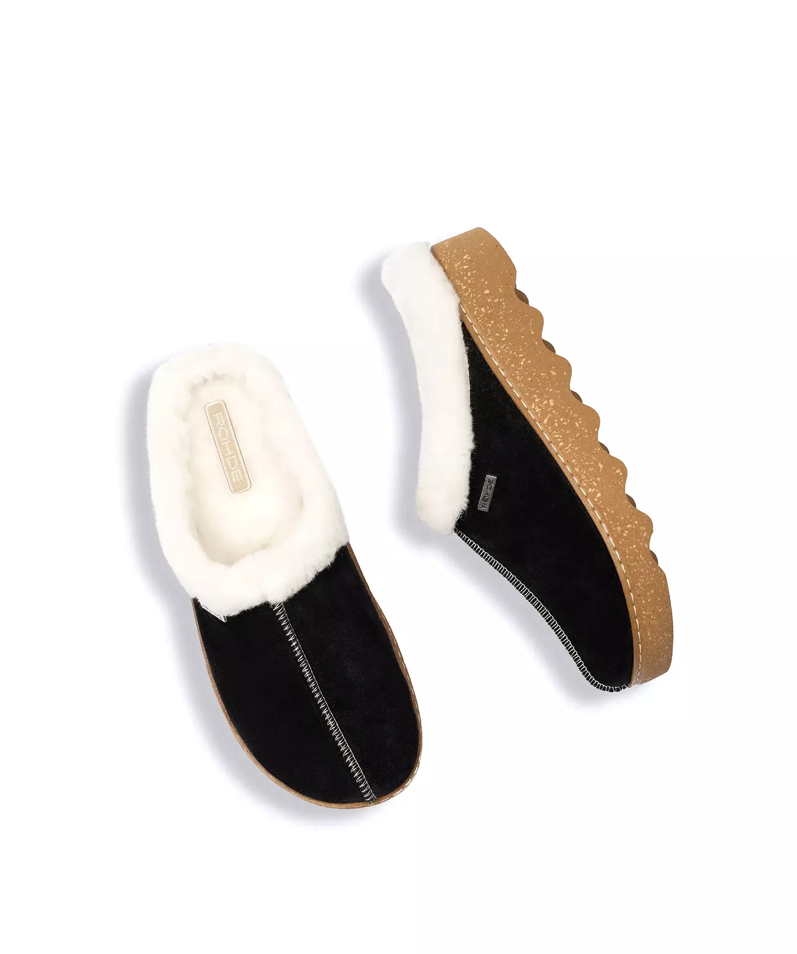 'Foggia-D' women's home slippers - black