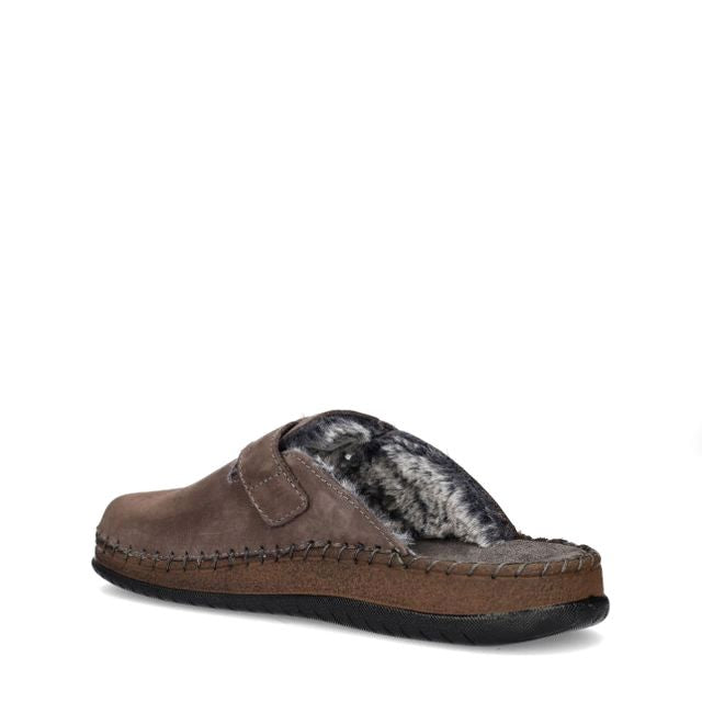 'Alassio' men's homeslippers - brown