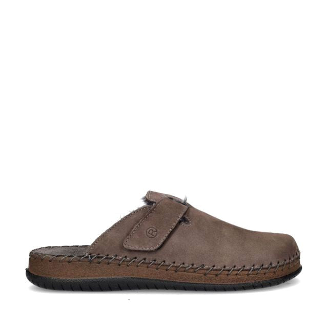 'Alassio' men's homeslippers - brown