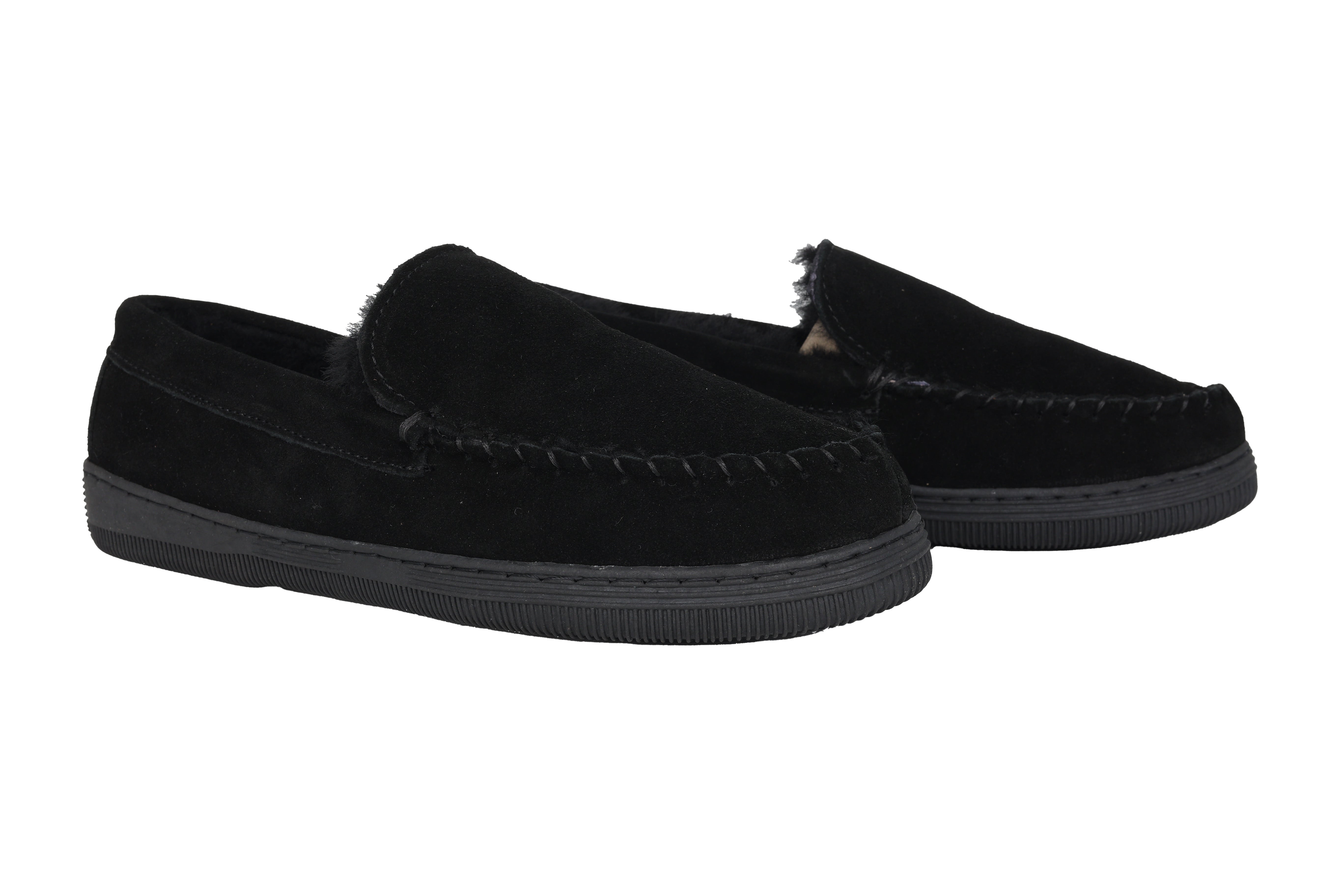 'Tesero' men's homeslippers - black