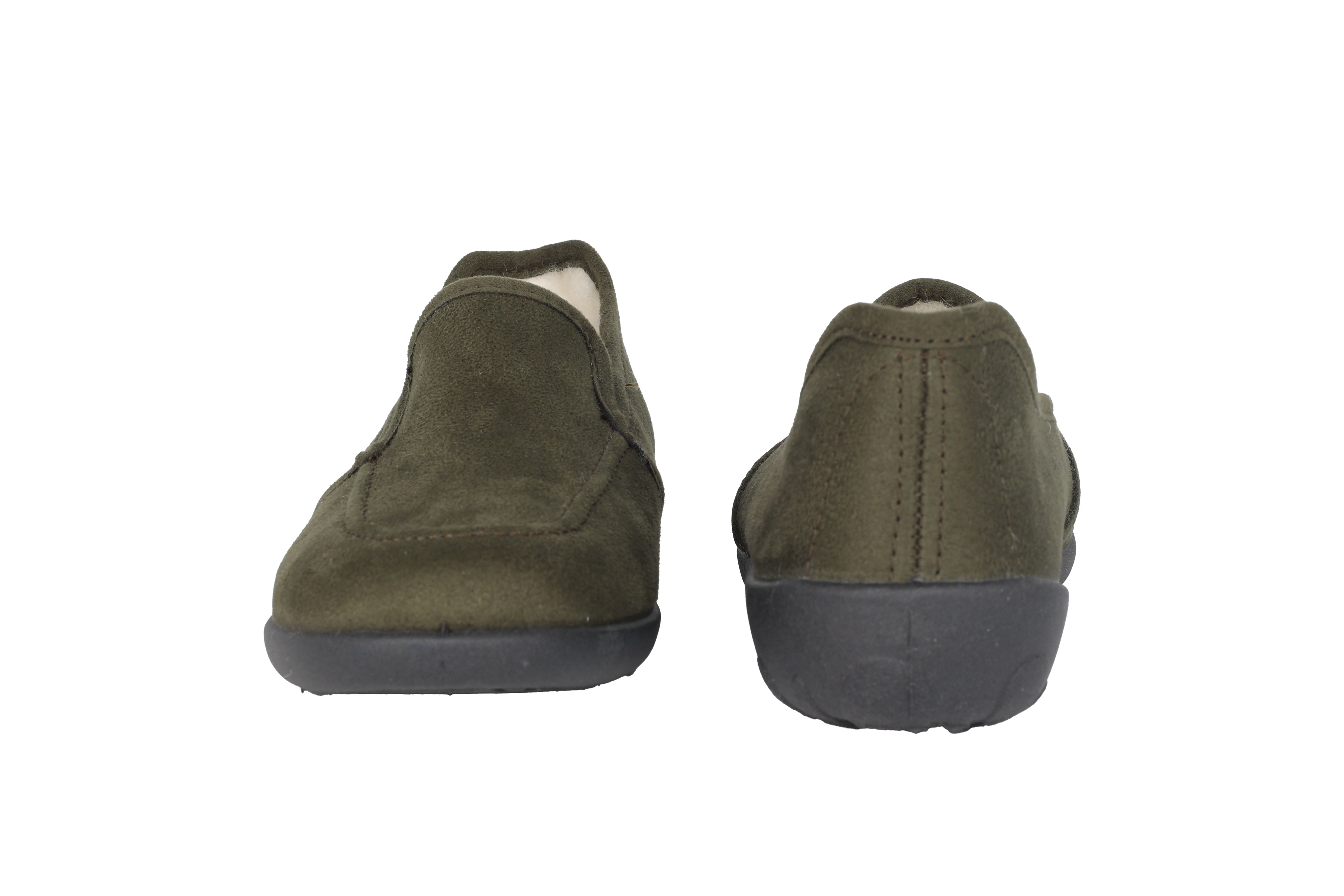 'Ballerup' women's home slipper - green