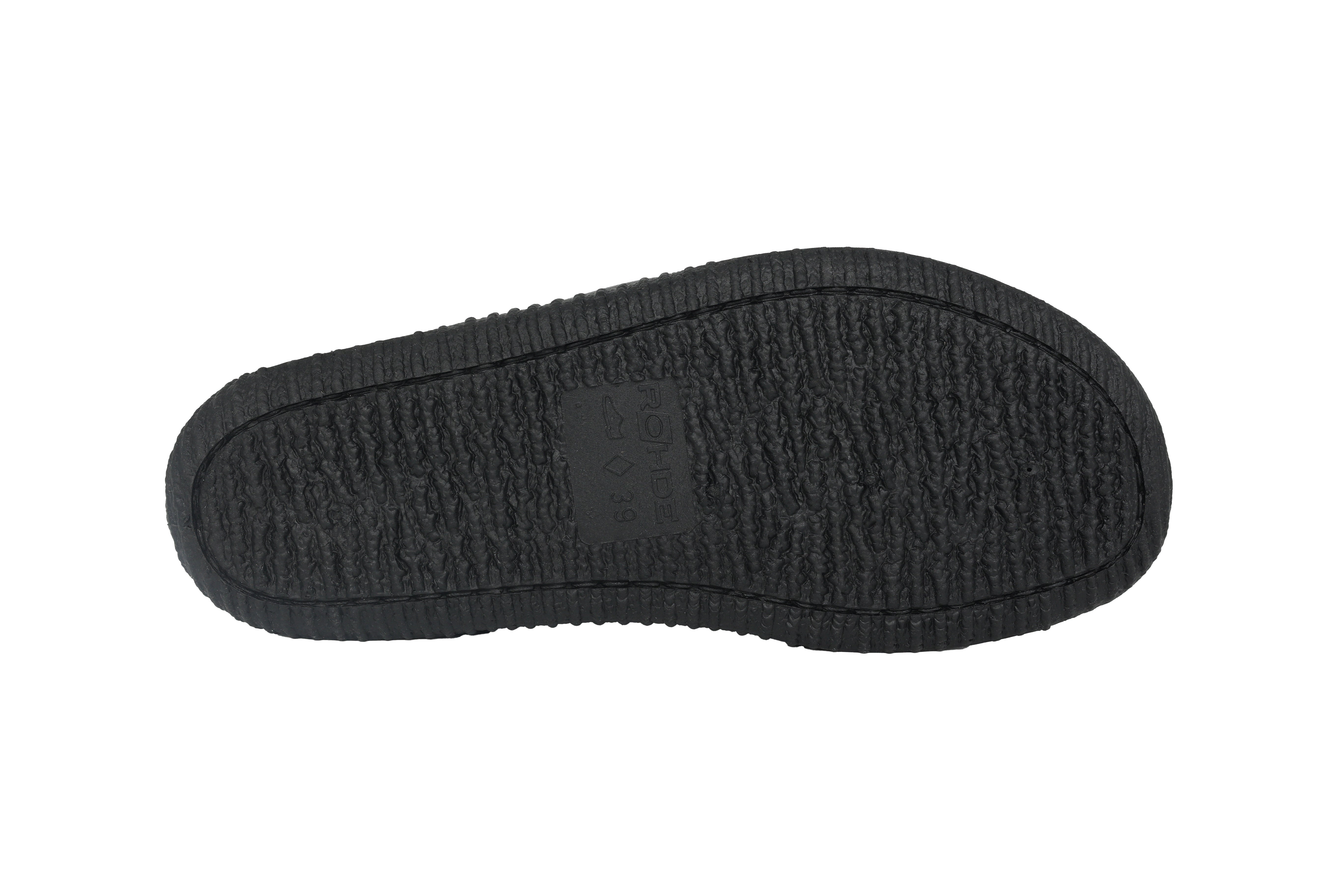 'Soltau-H' men's wide fit (H) homeslippers - Black