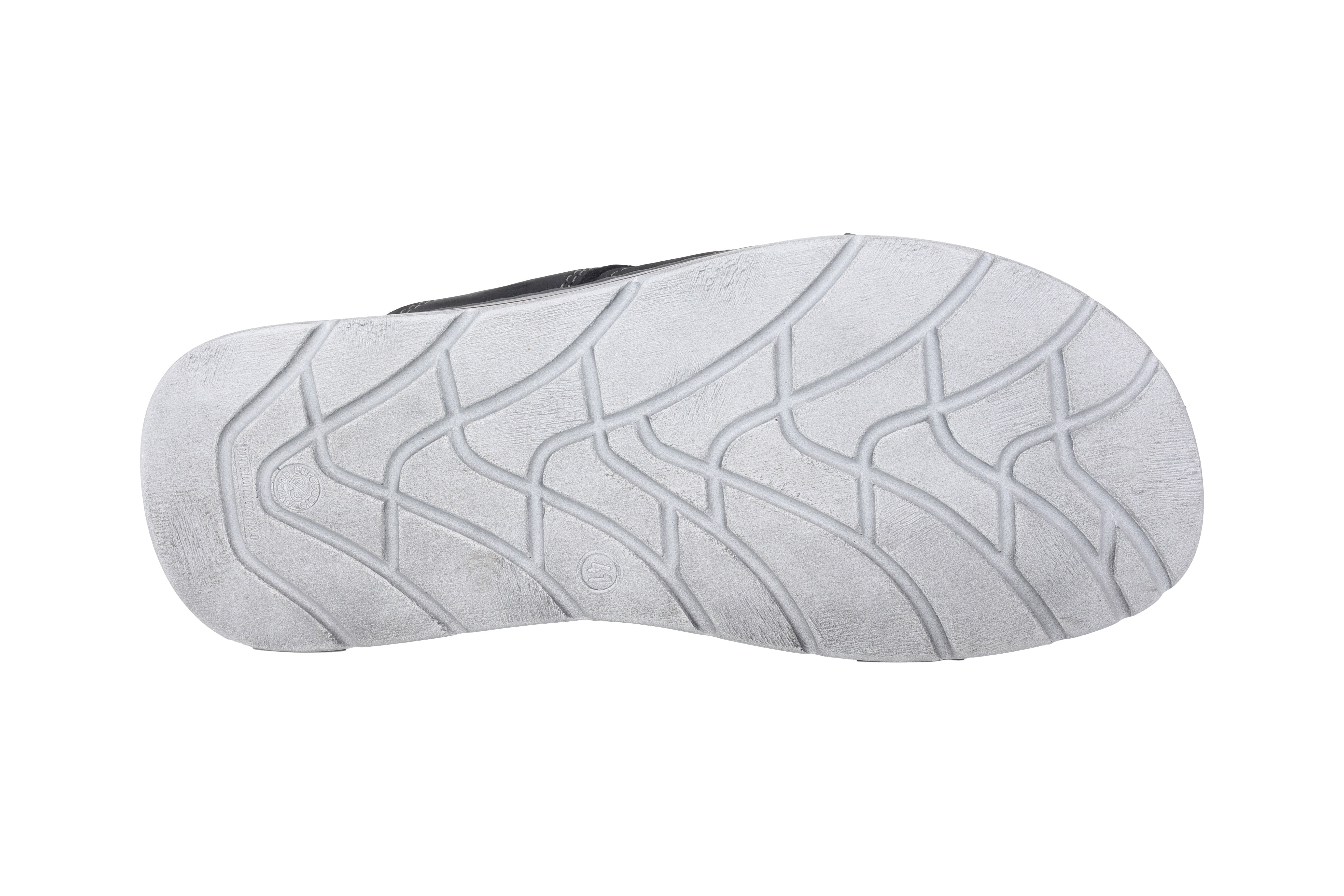 'Brunello' men's slide sandal - Black