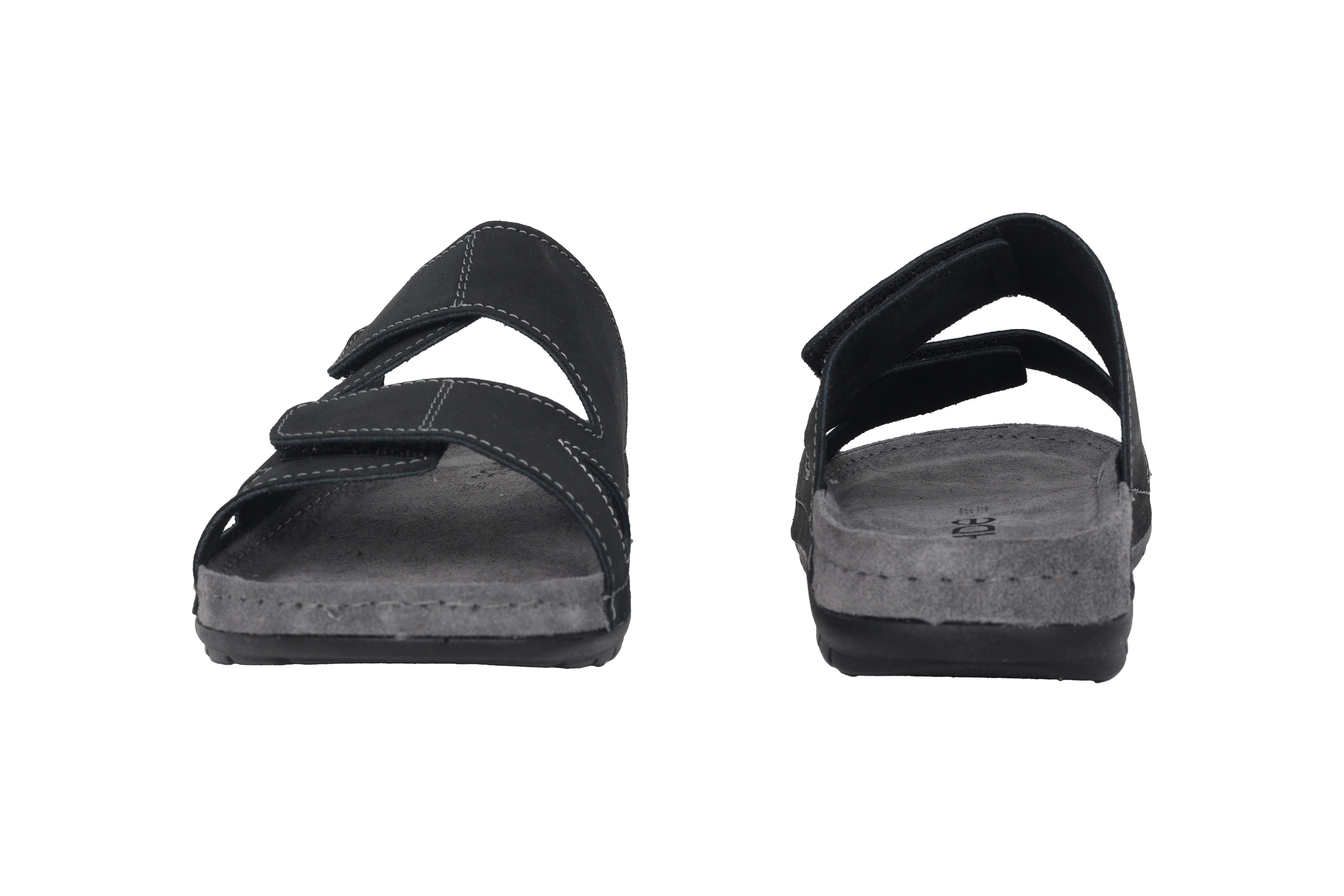 'Rodigo-H' men's sandal - Black