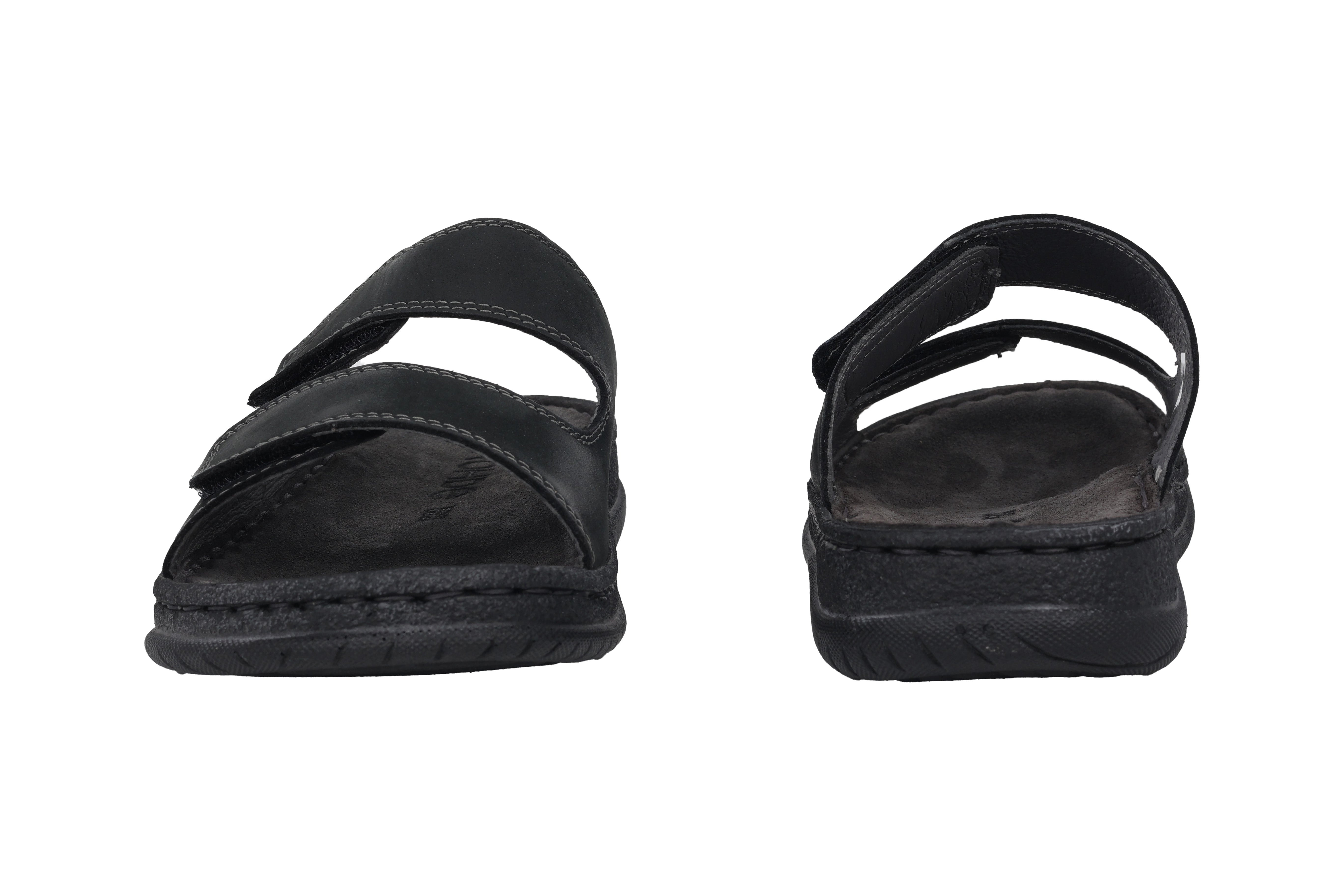 'Alassio' men's sandal - Black