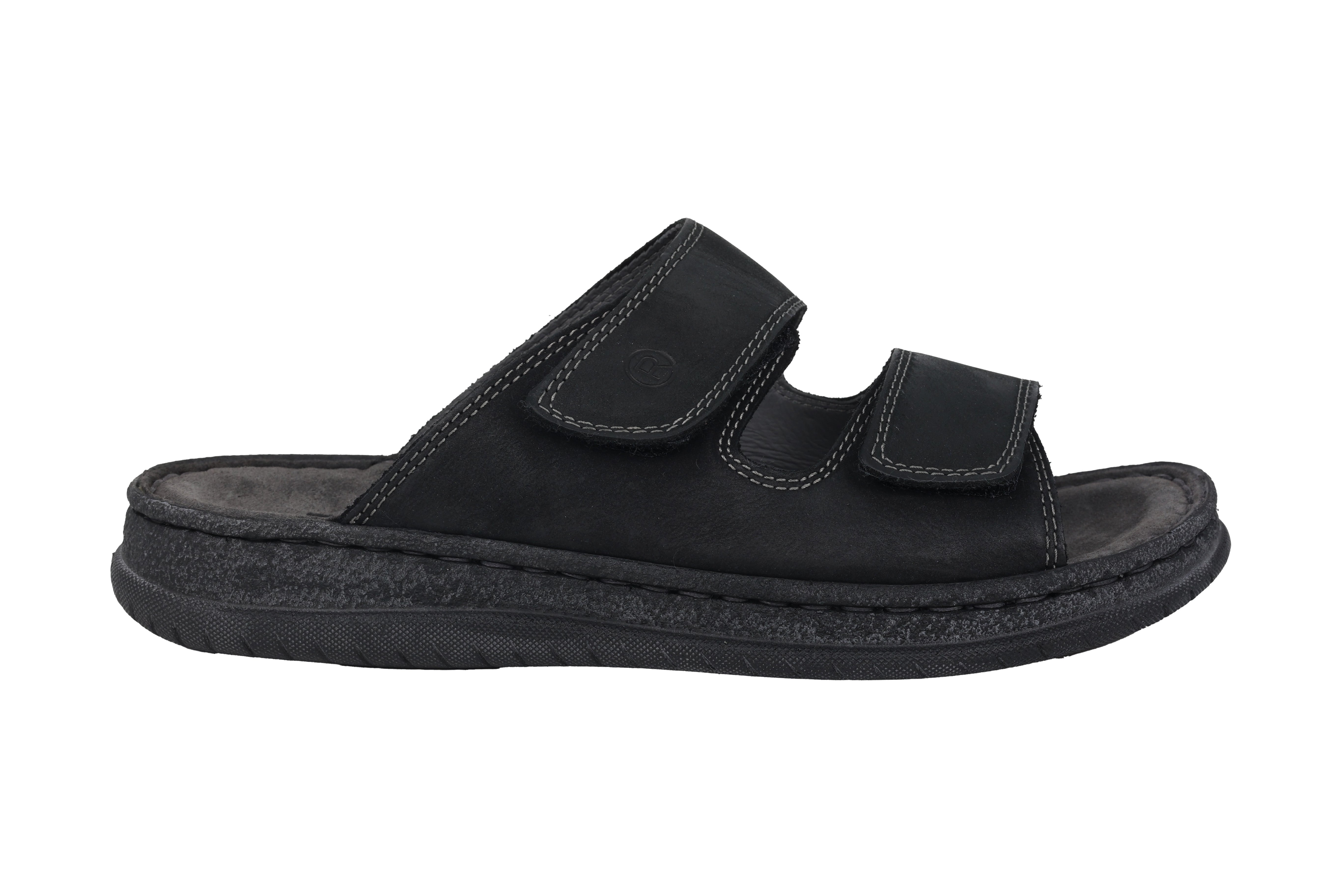 'Alassio' men's sandal - Black