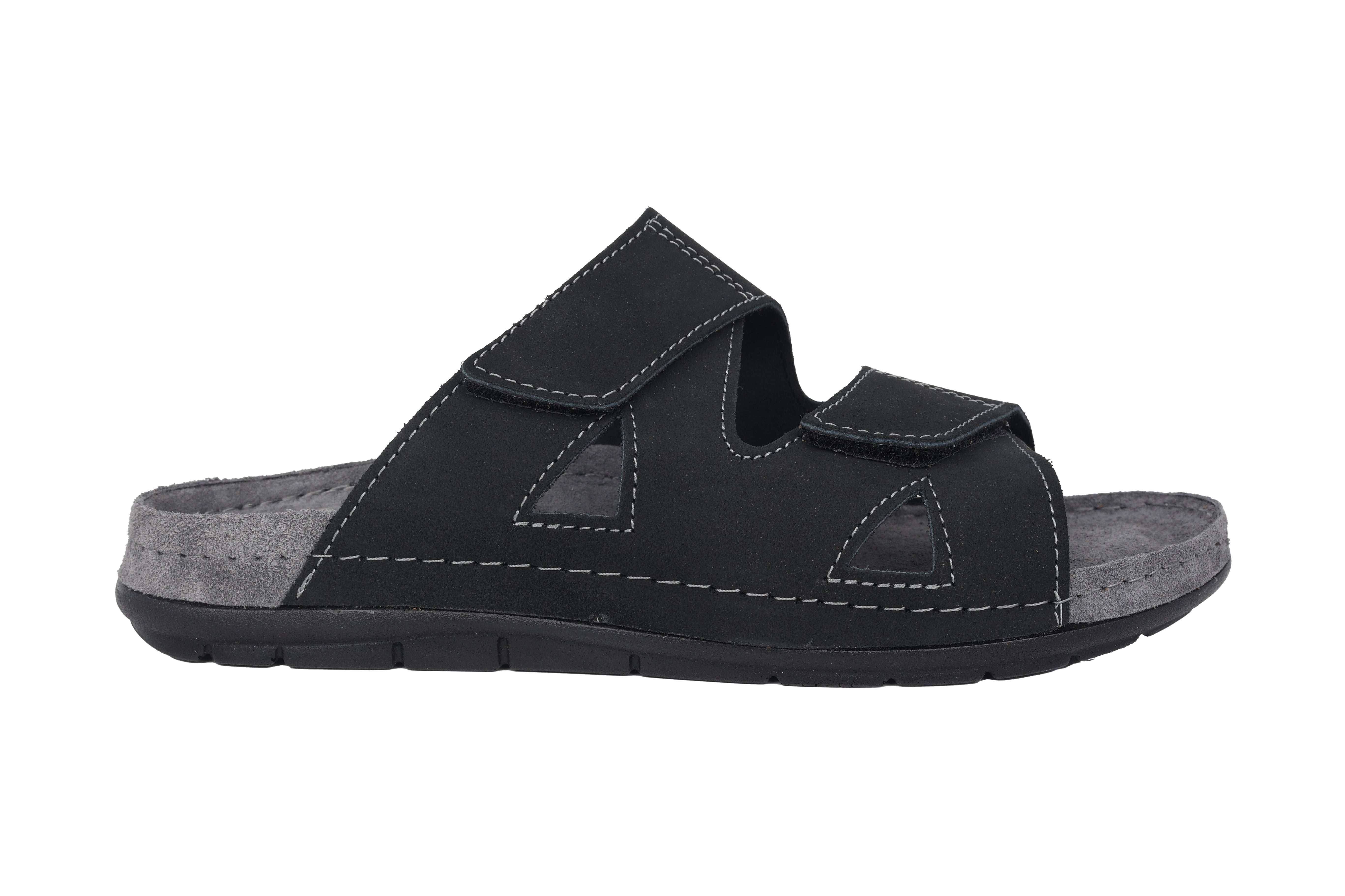 'Rodigo-H' men's sandal - Black