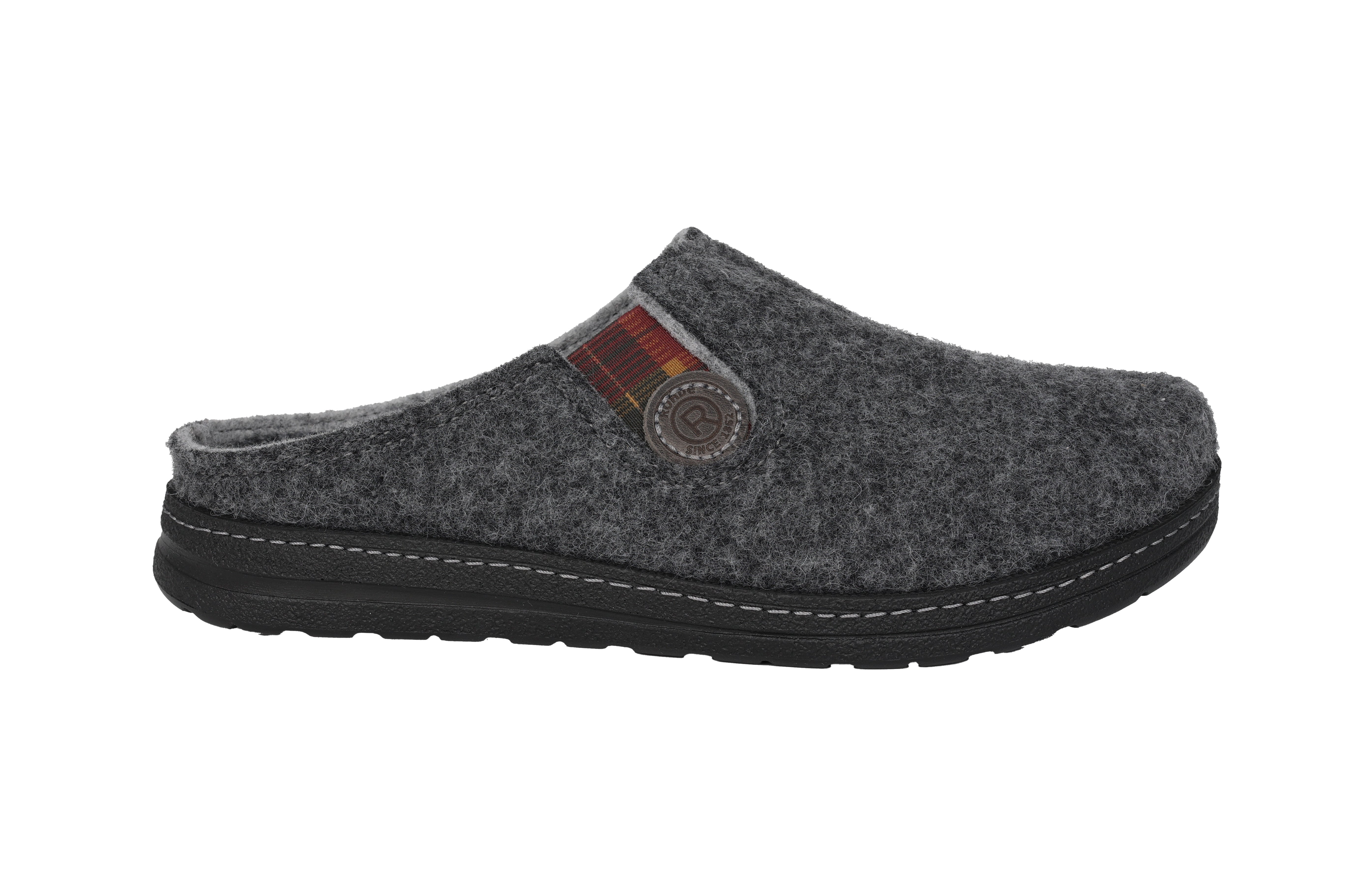 'Asiago' men's homeslippers - Grey