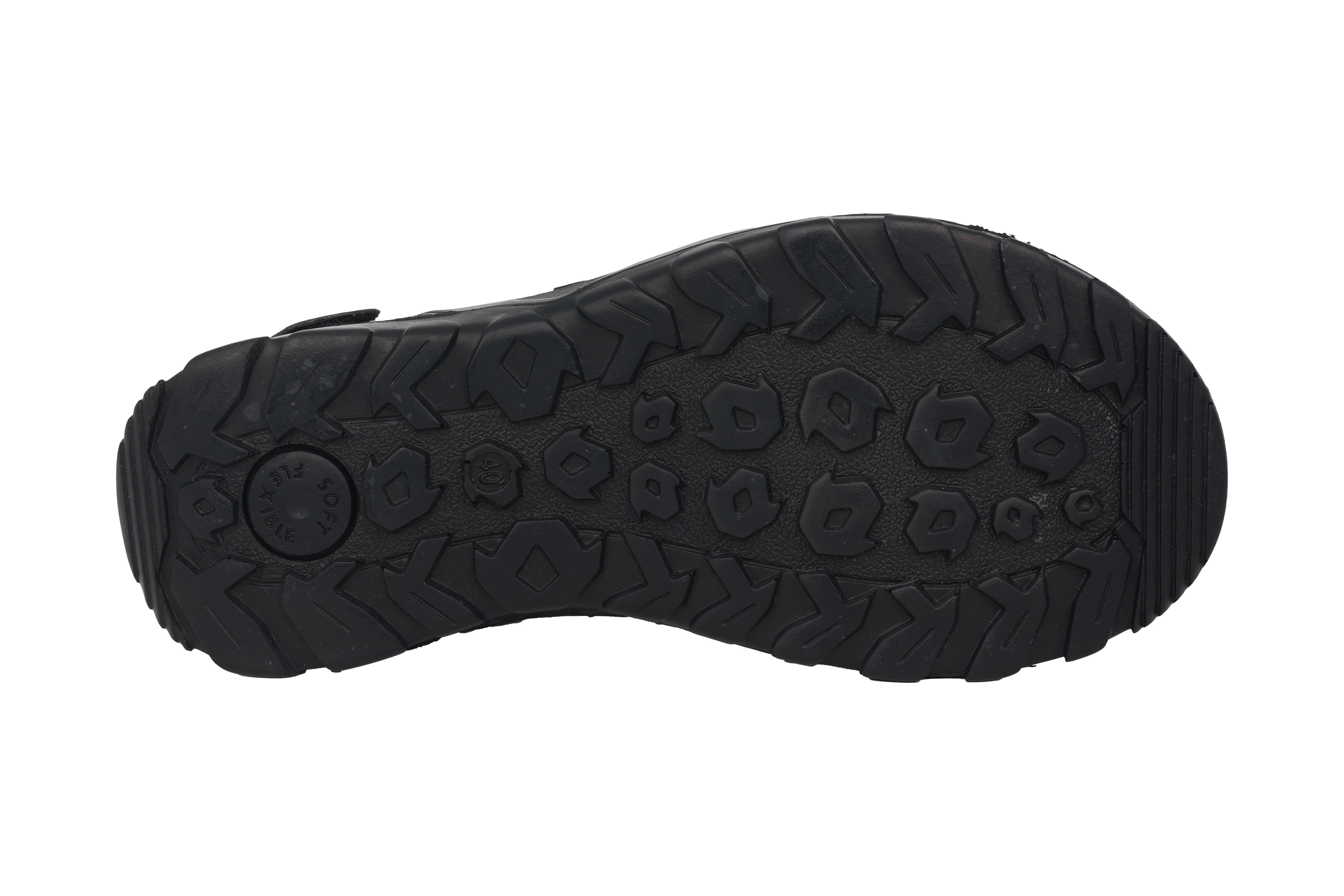 'Mount' men's sandal - Black