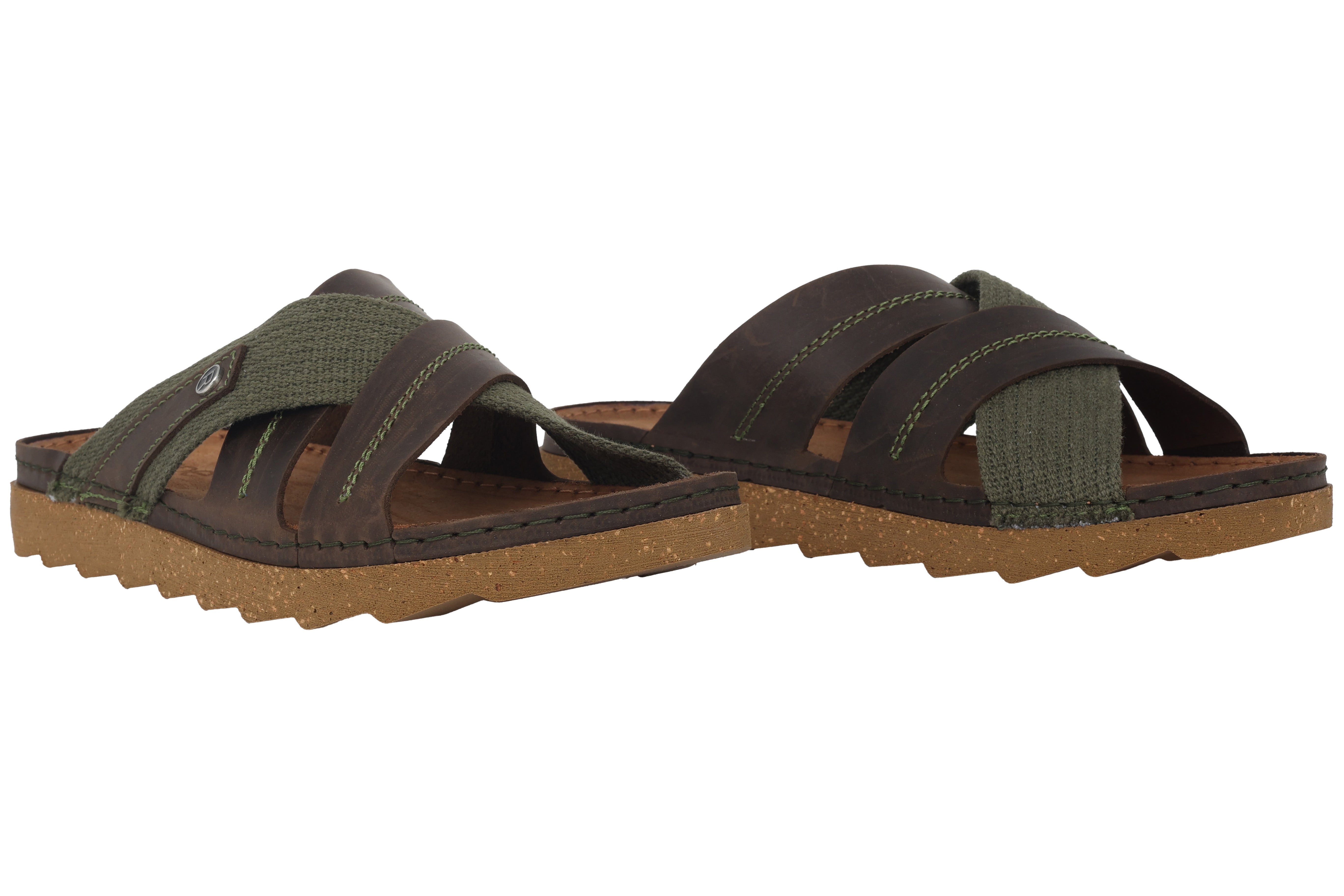 'Foggia' men's sandal - green
