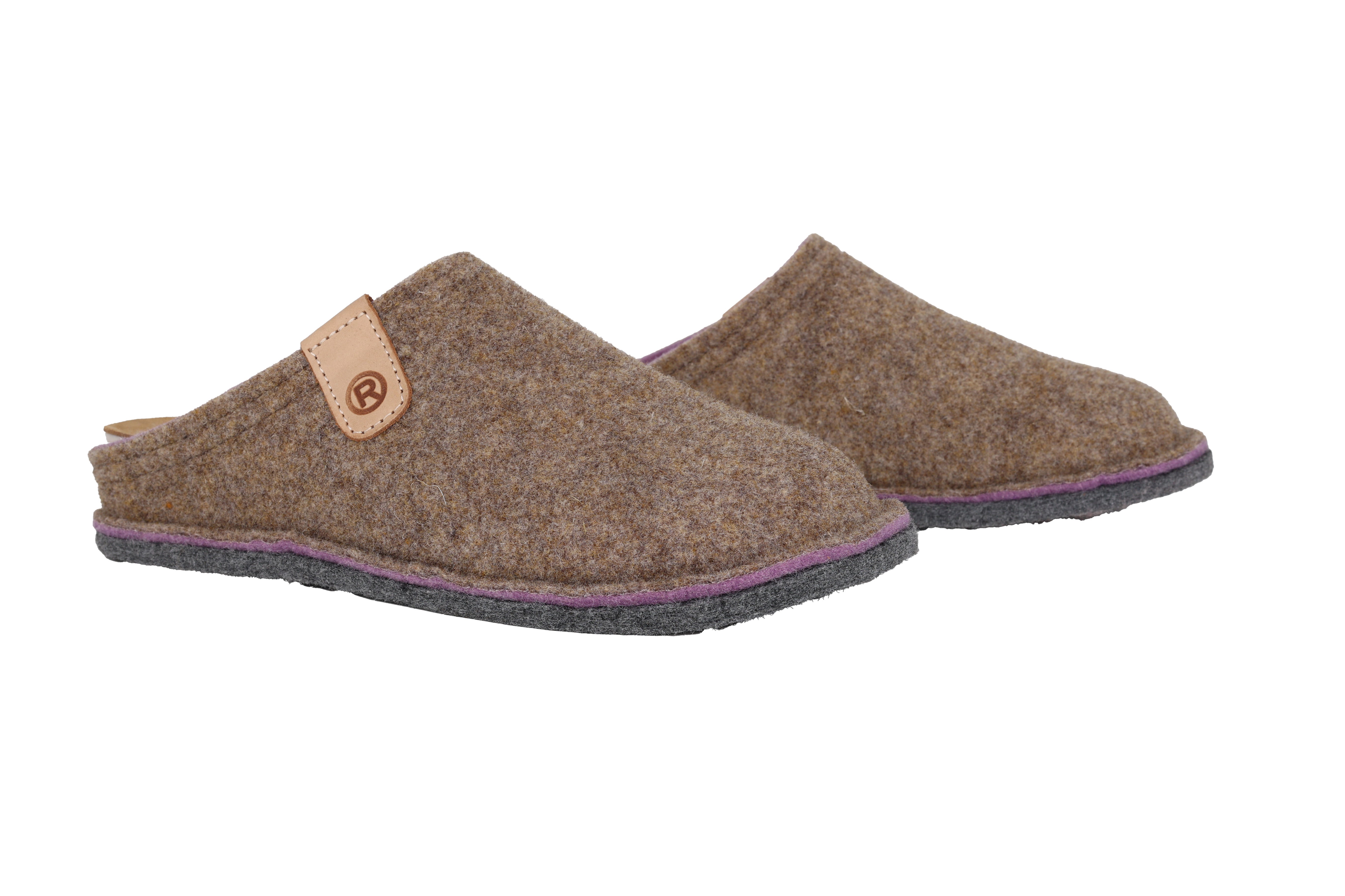 'Lucca-D' women's home slippers - Brown