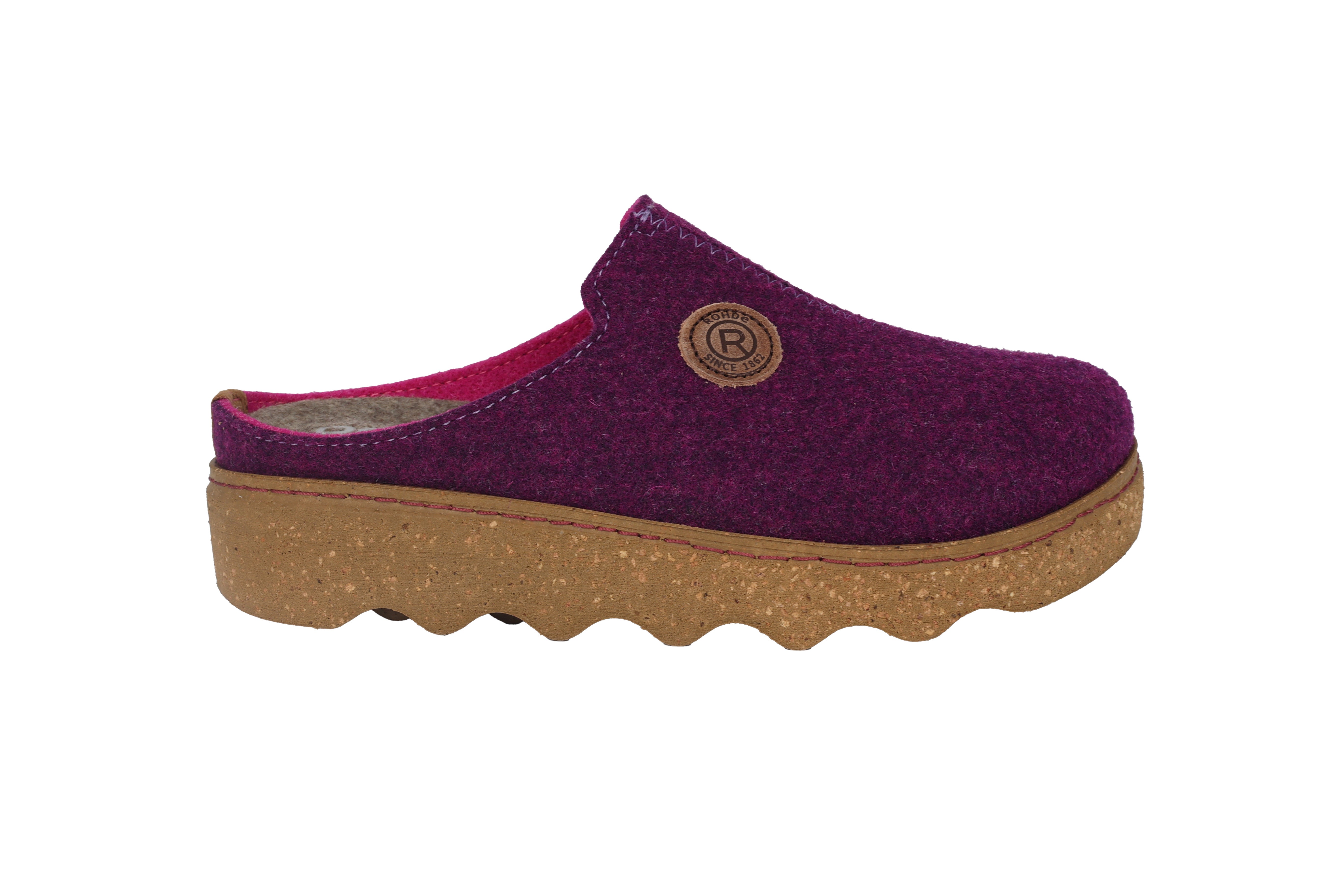 'Foggia-D' women's homeslipper - Purple