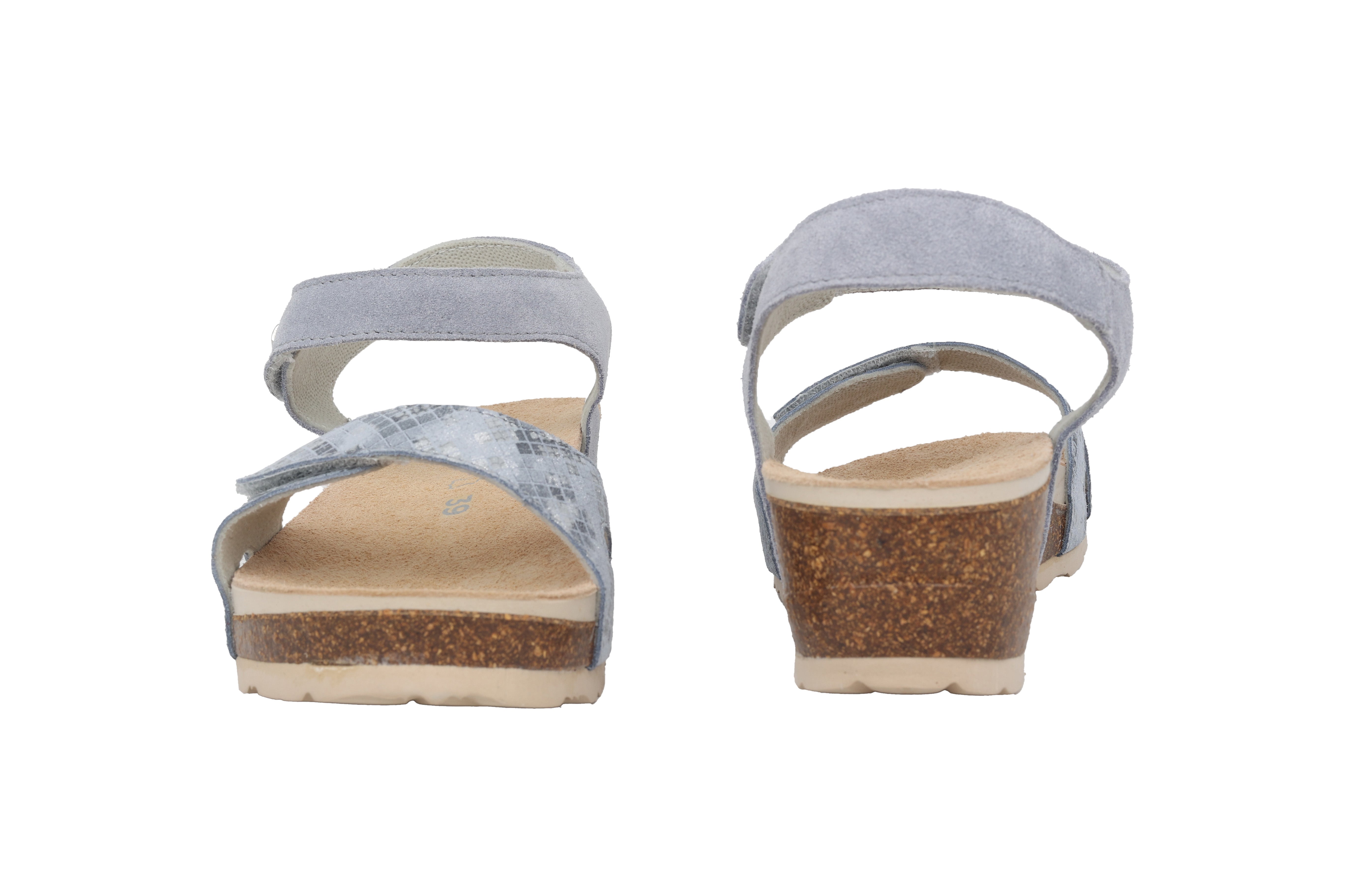 'Elba' women's sandal - Blue