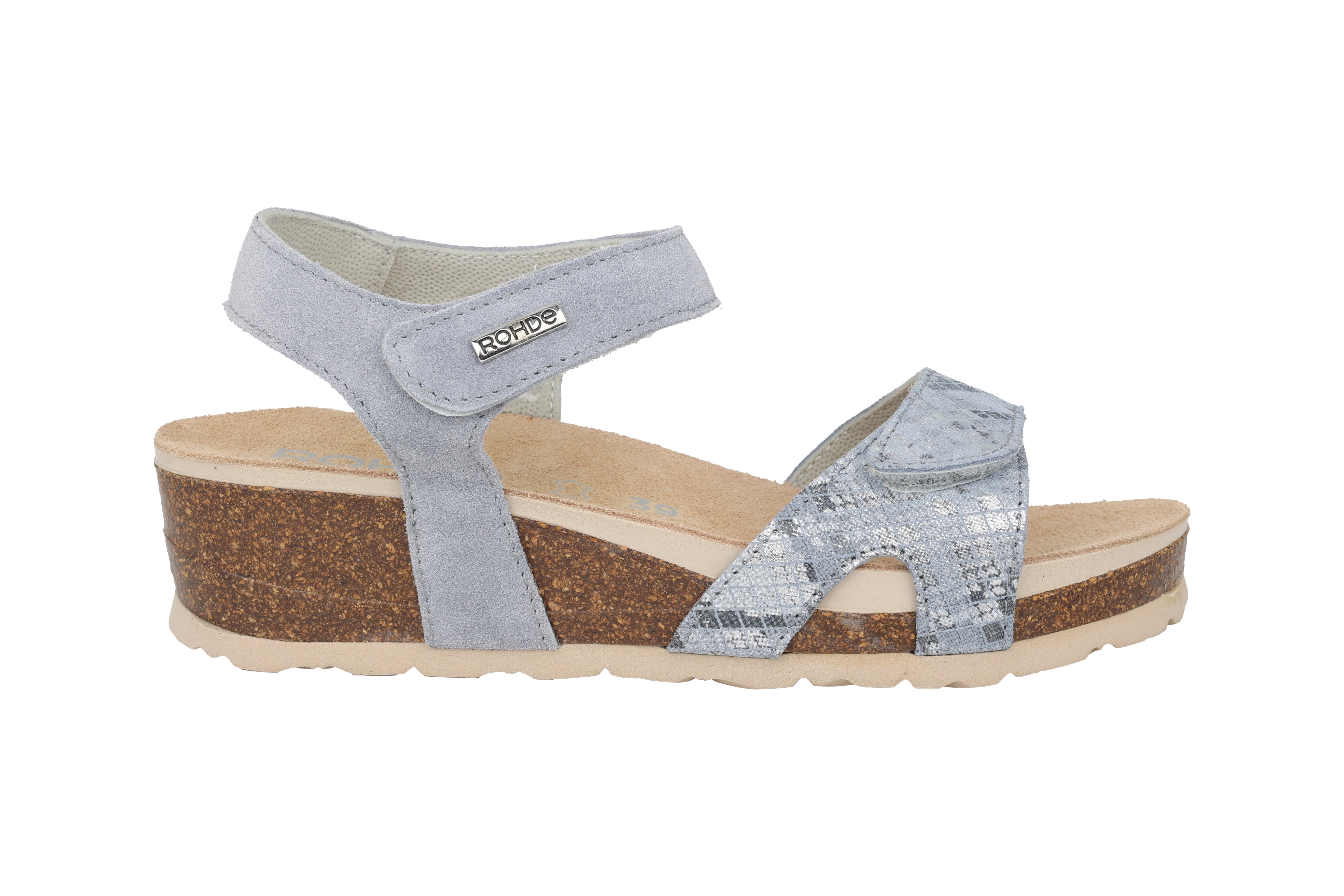 'Elba' women's sandal - Blue