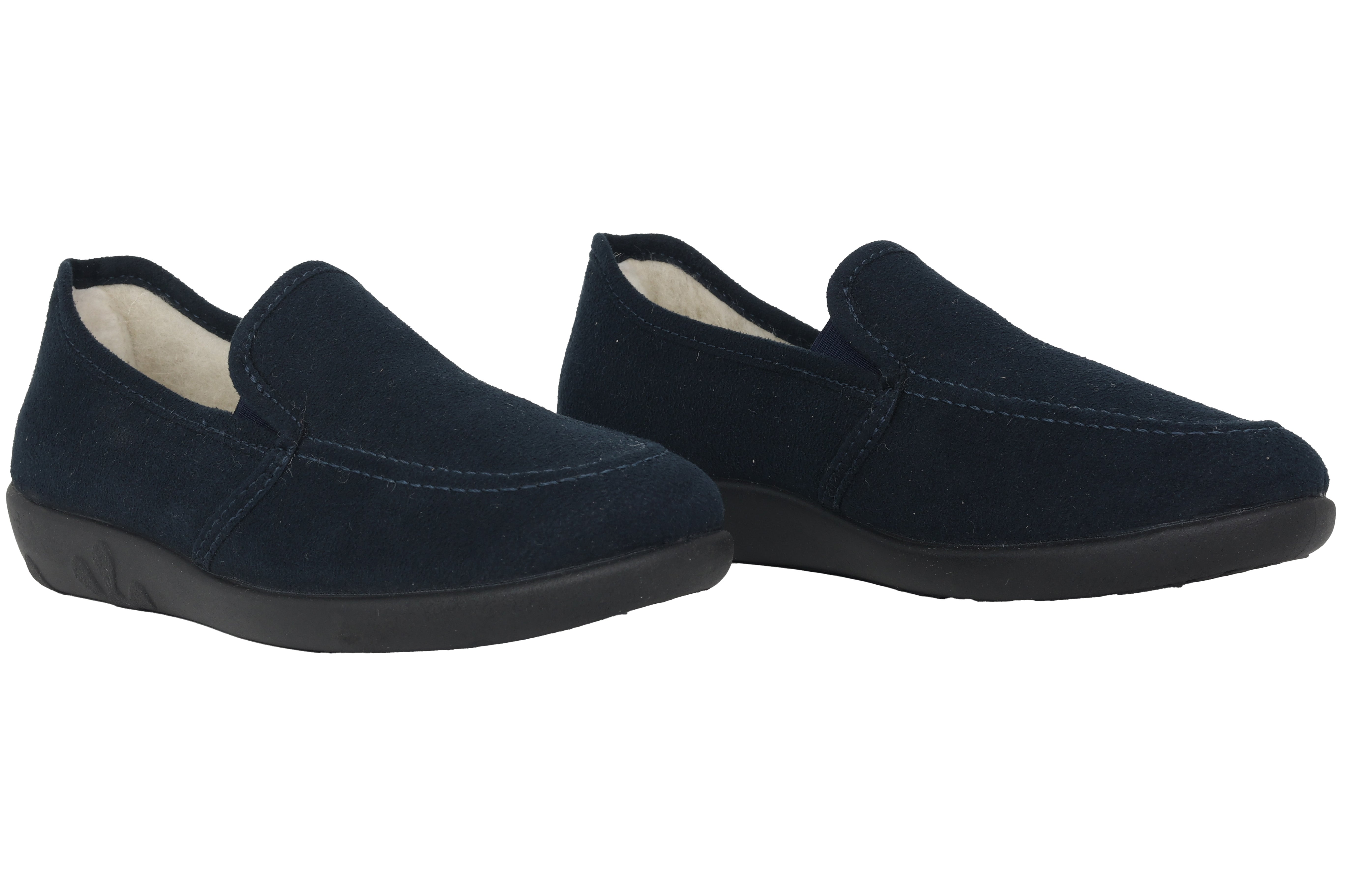 'Ballerup' women's home slipper - blue