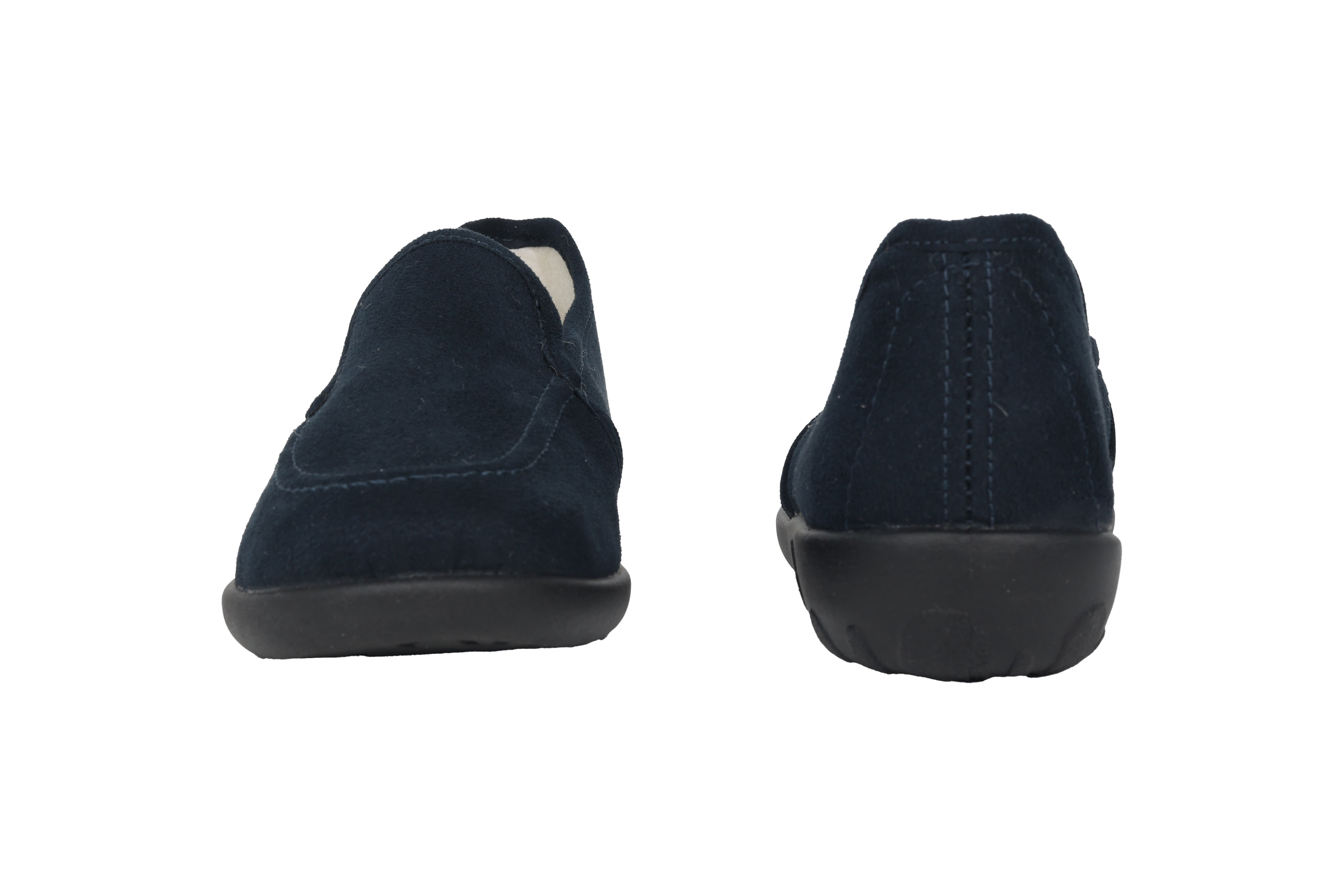 'Ballerup' women's home slipper - blue