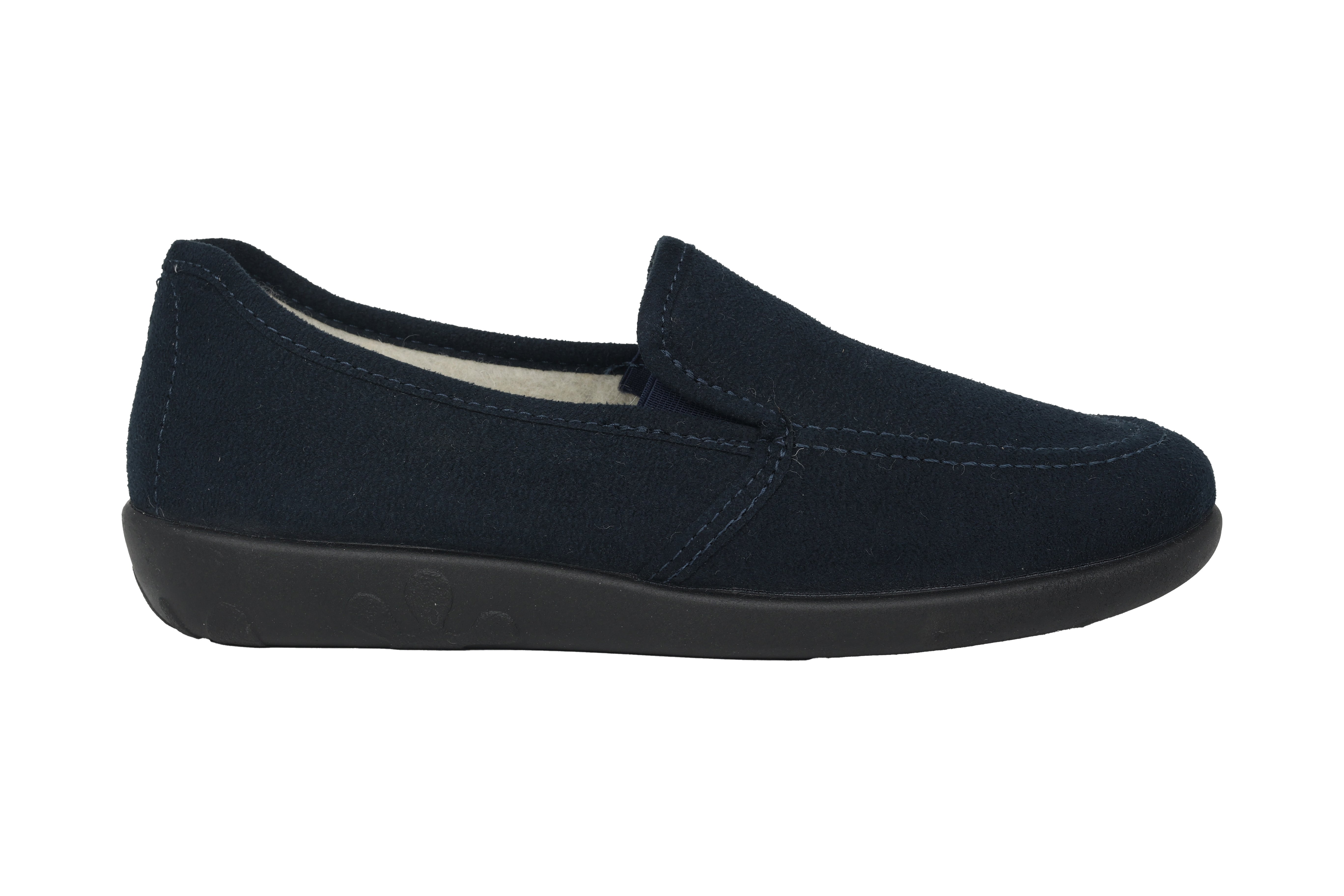 'Ballerup' women's home slipper - blue