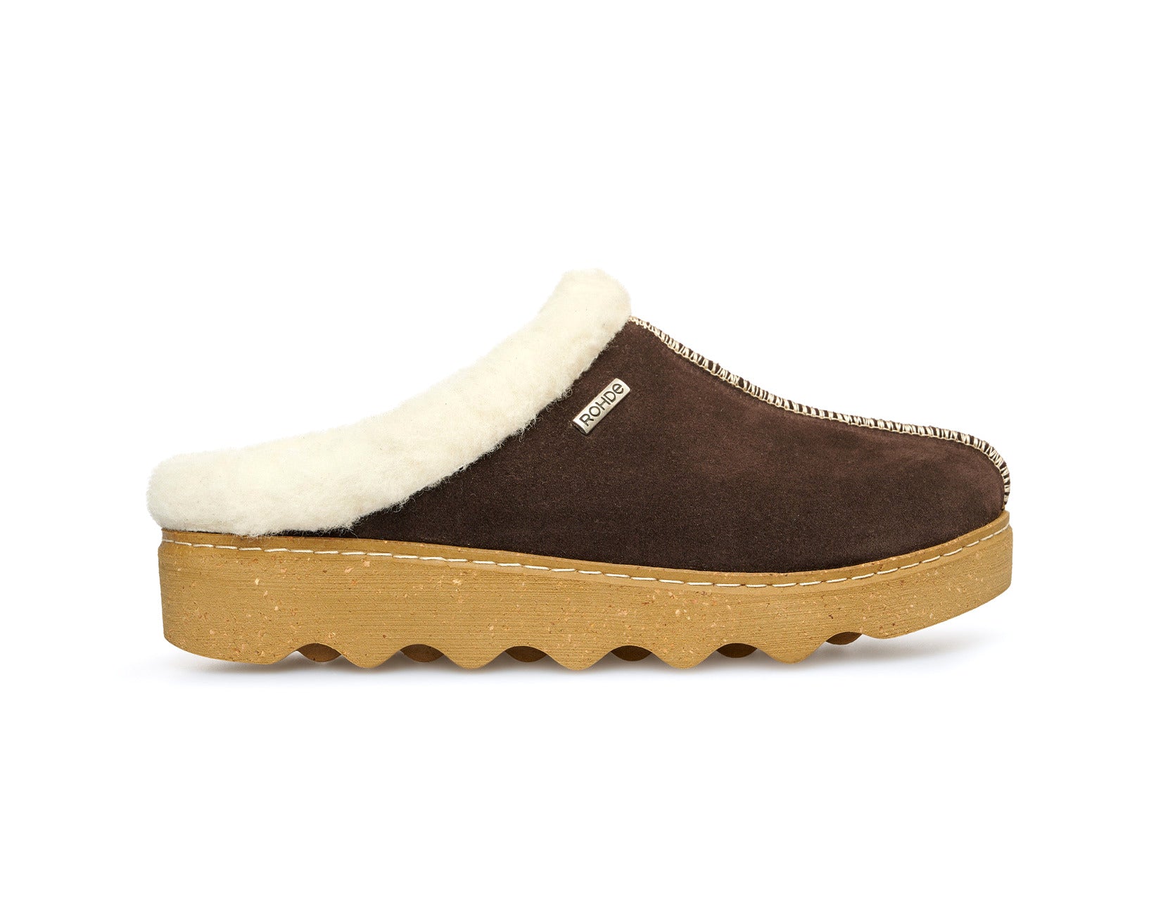 'Foggia-D' women's home slippers - Brown