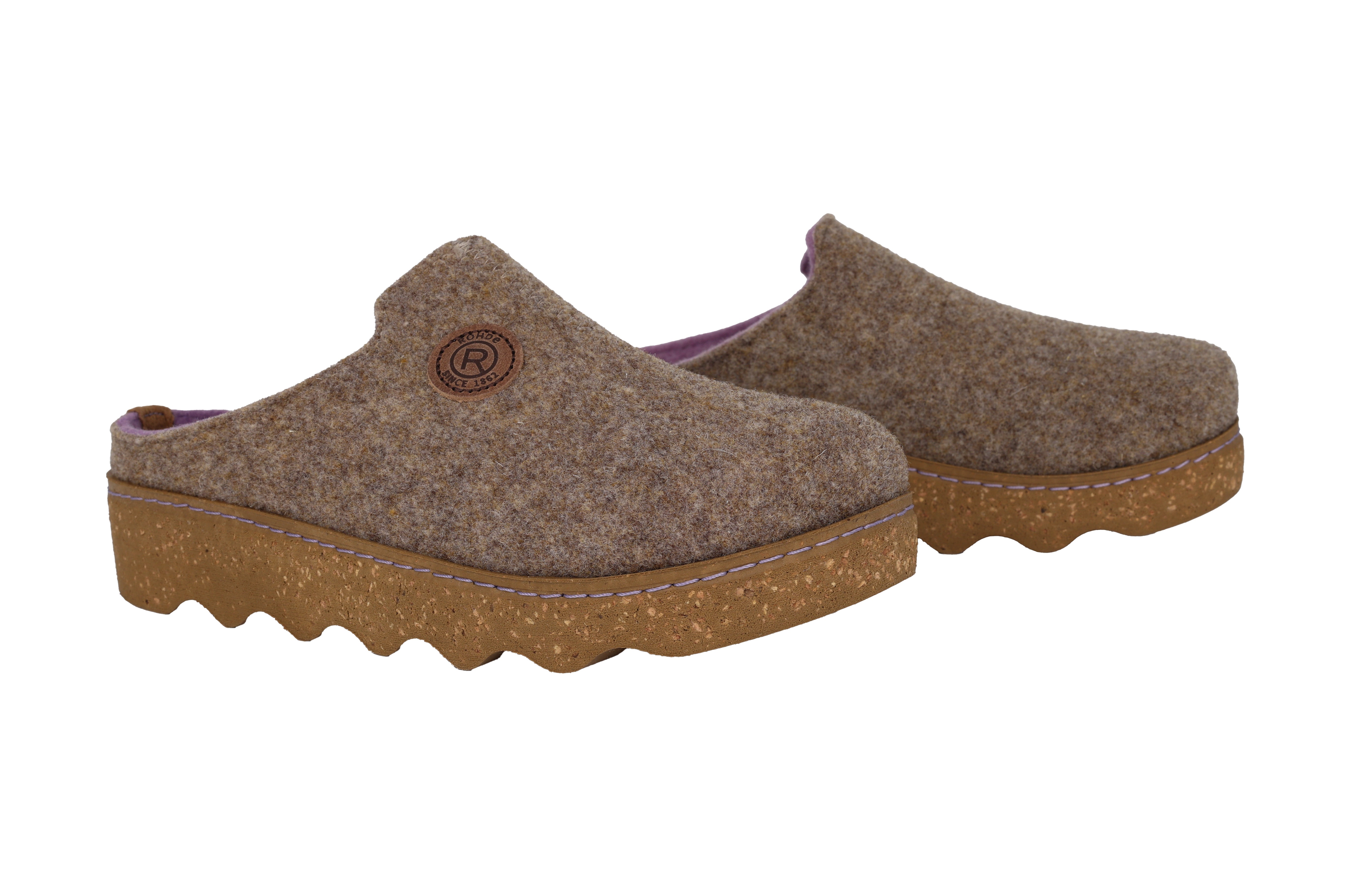 'Foggia-D' women's homeslipper - Brown