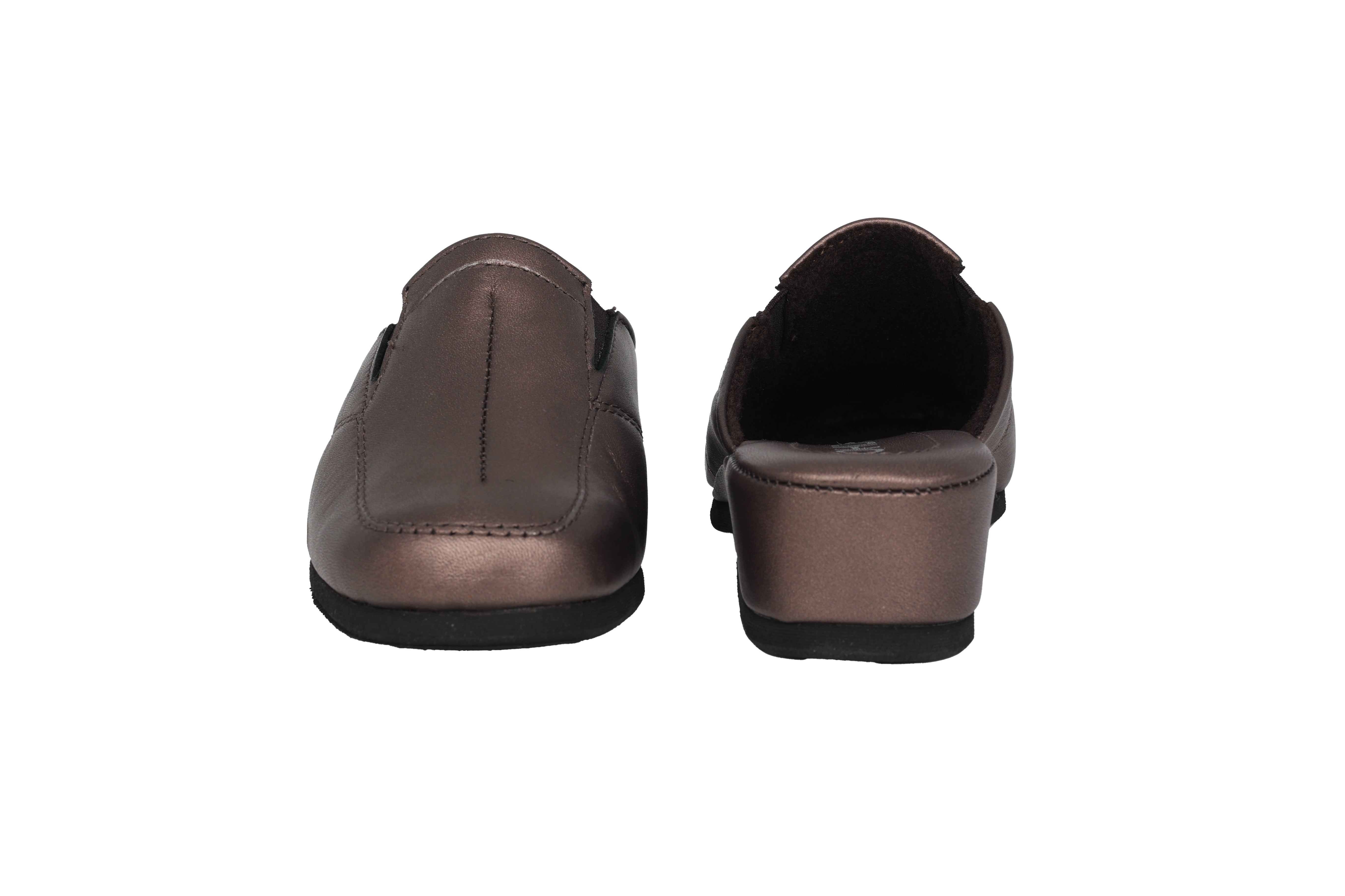 'Mandal' women's home slipper - bronze