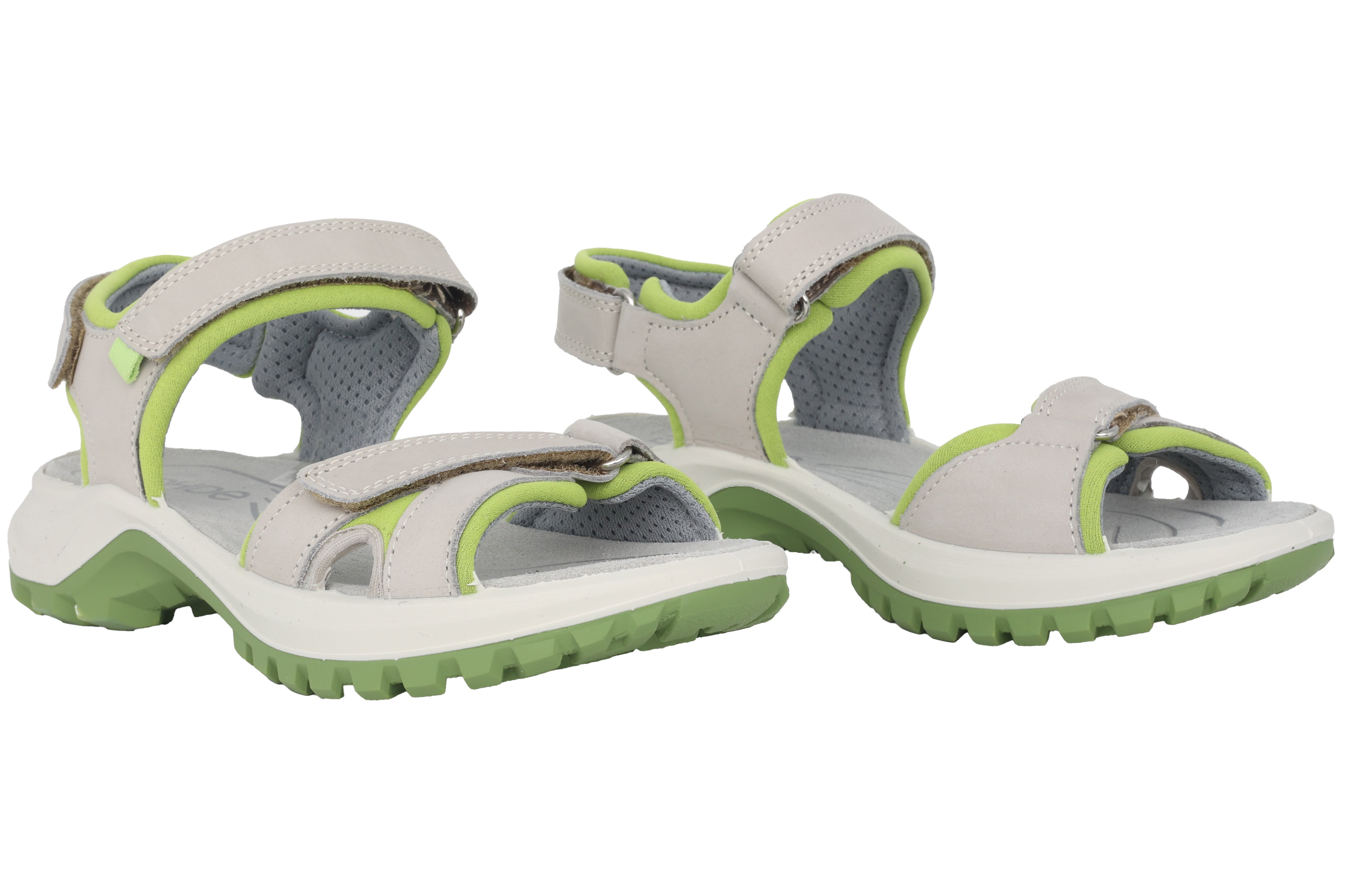 'Novara' women's sandal - green mix