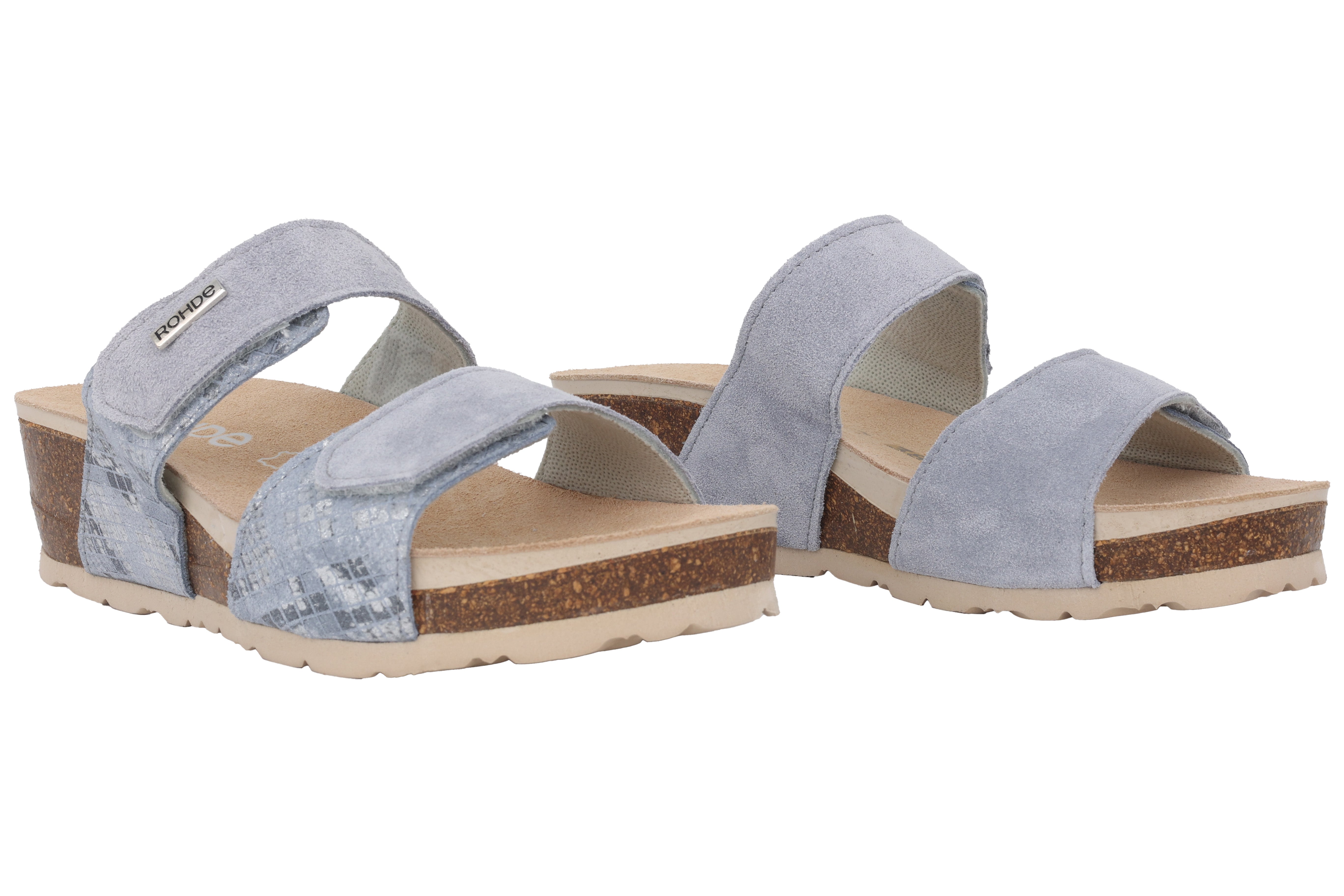 'Elba' women's sandal - Grey